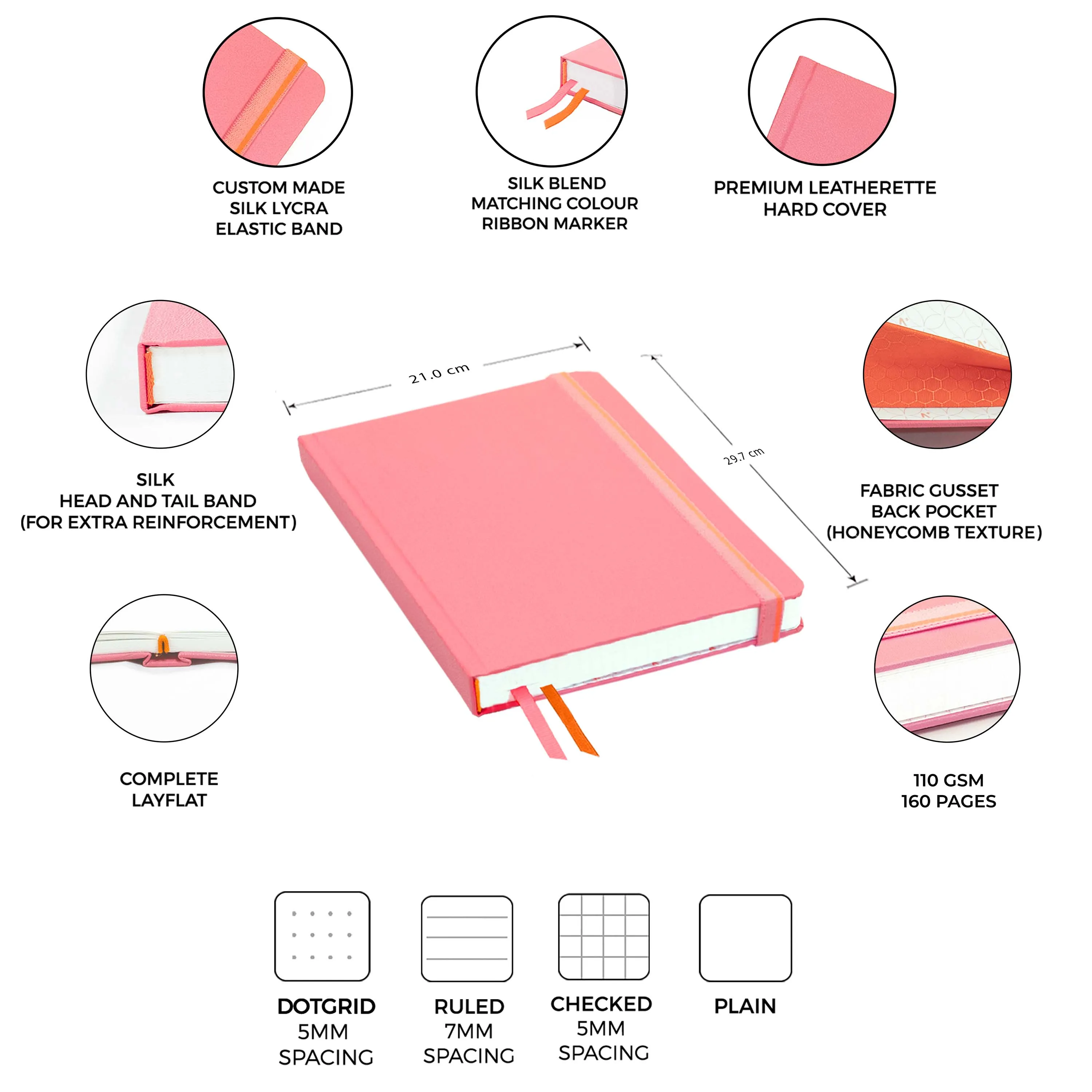 A4 - CLASSIC NOTEBOOK - HARDCOVER - Image 114