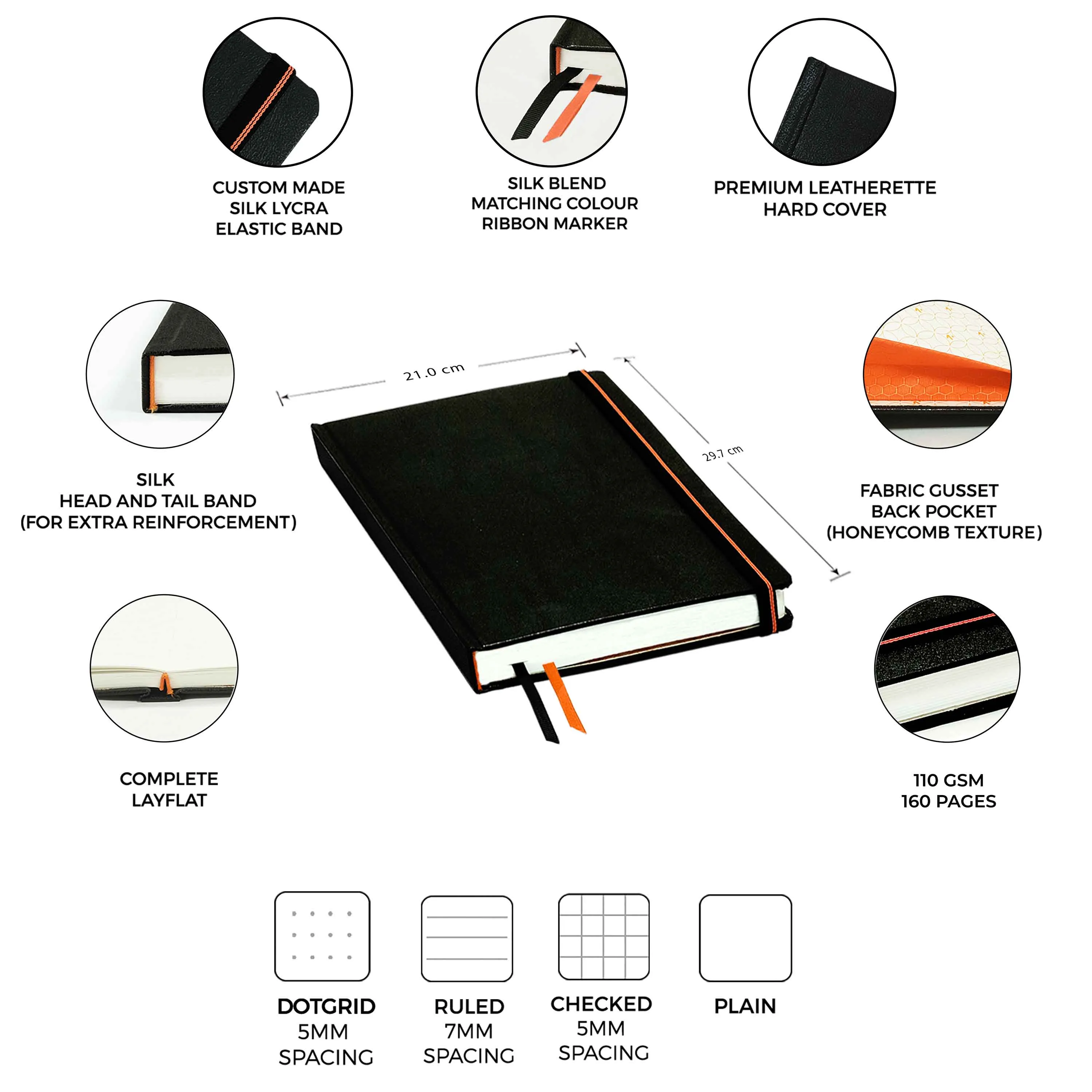 A4 - CLASSIC NOTEBOOK - HARDCOVER - Image 58