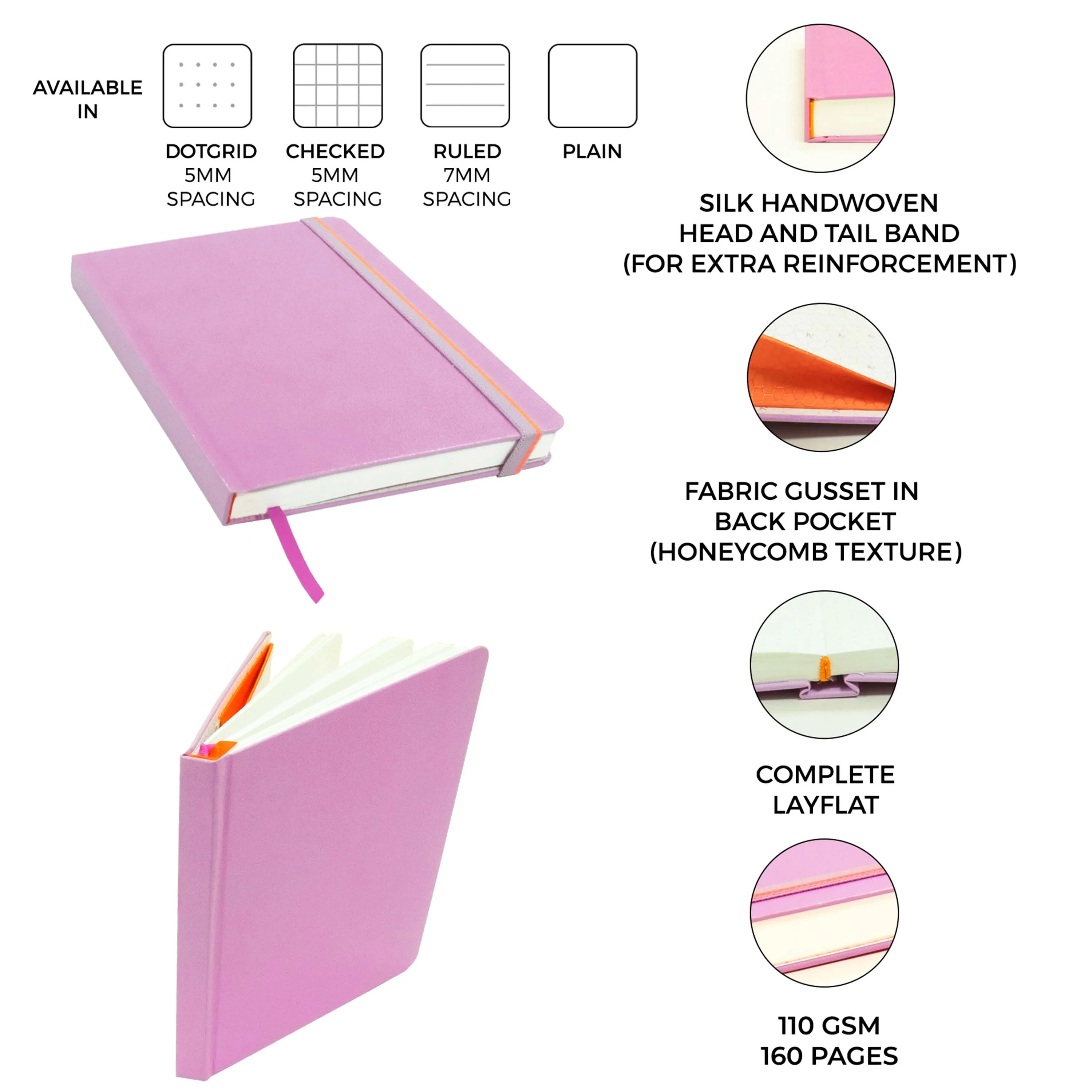 A5 - CLASSIC JOURNAL NOTEBOOK - HARDCOVER - Image 122