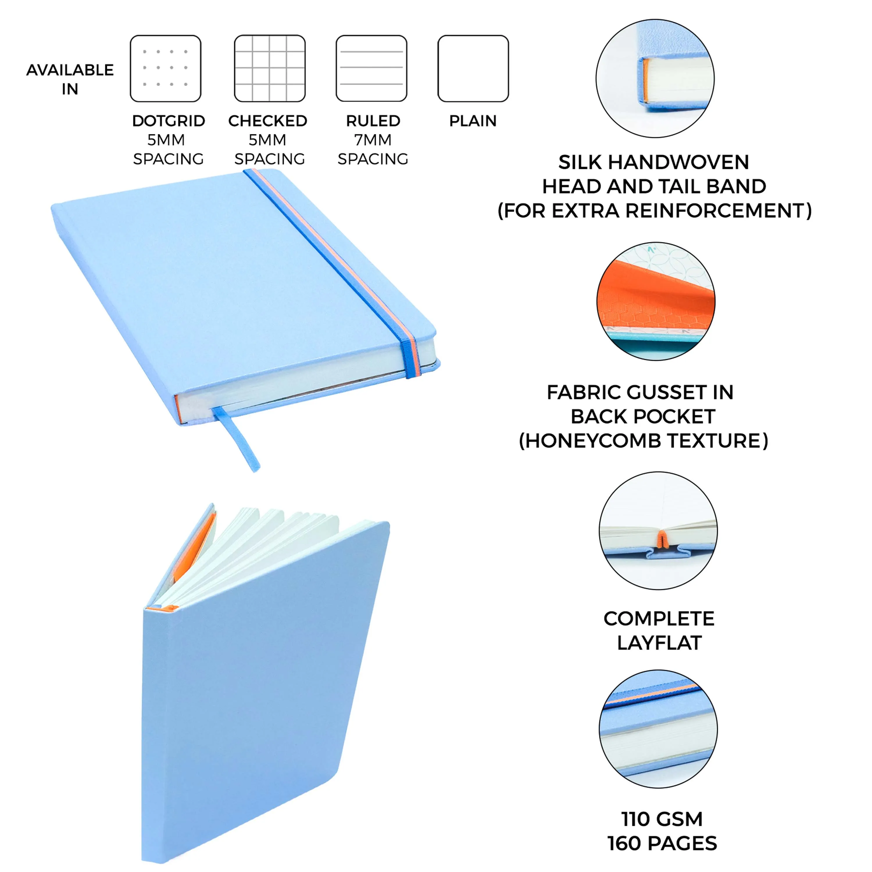 A5 - CLASSIC JOURNAL NOTEBOOK - HARDCOVER - Image 25