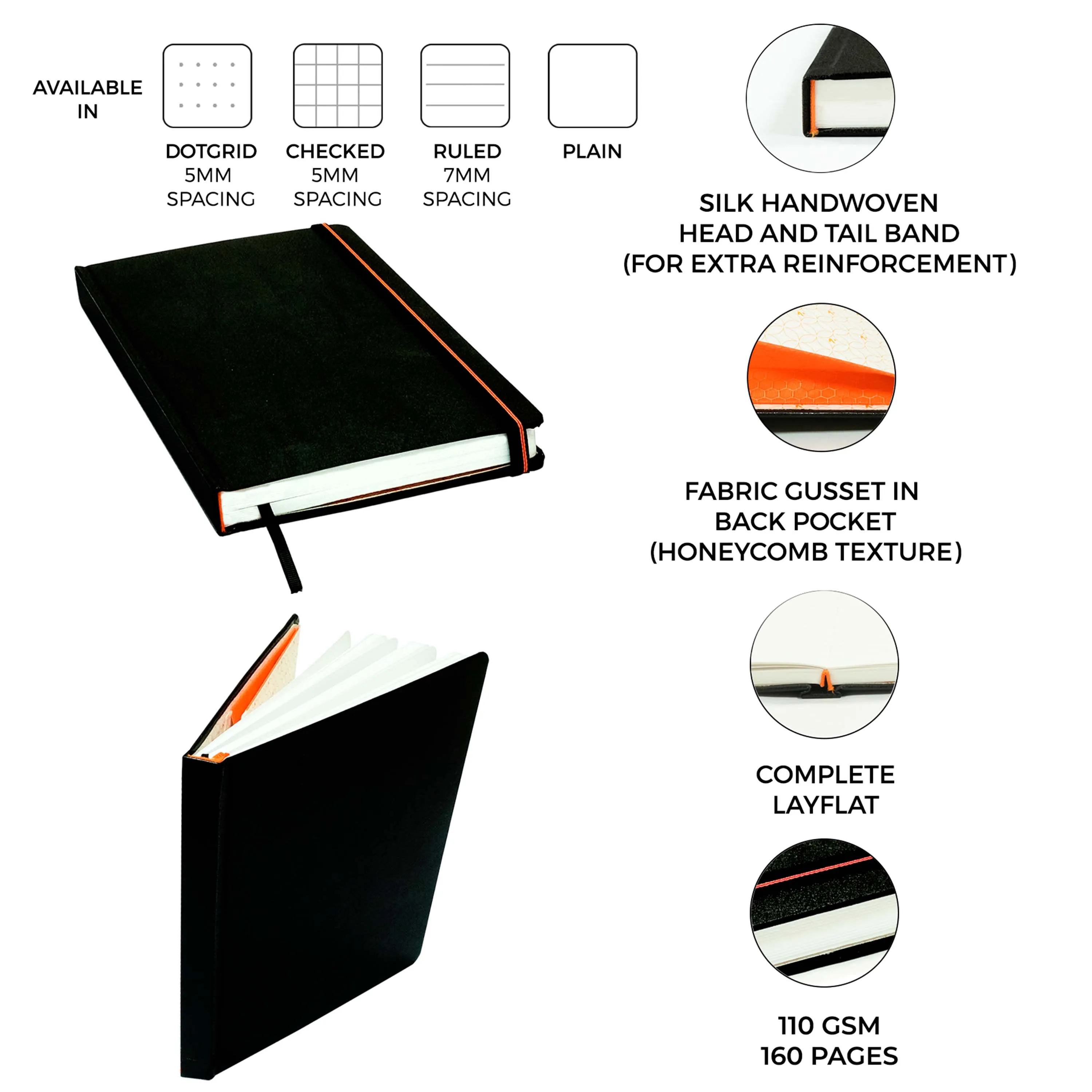 A5 - CLASSIC JOURNAL NOTEBOOK - HARDCOVER - Image 50