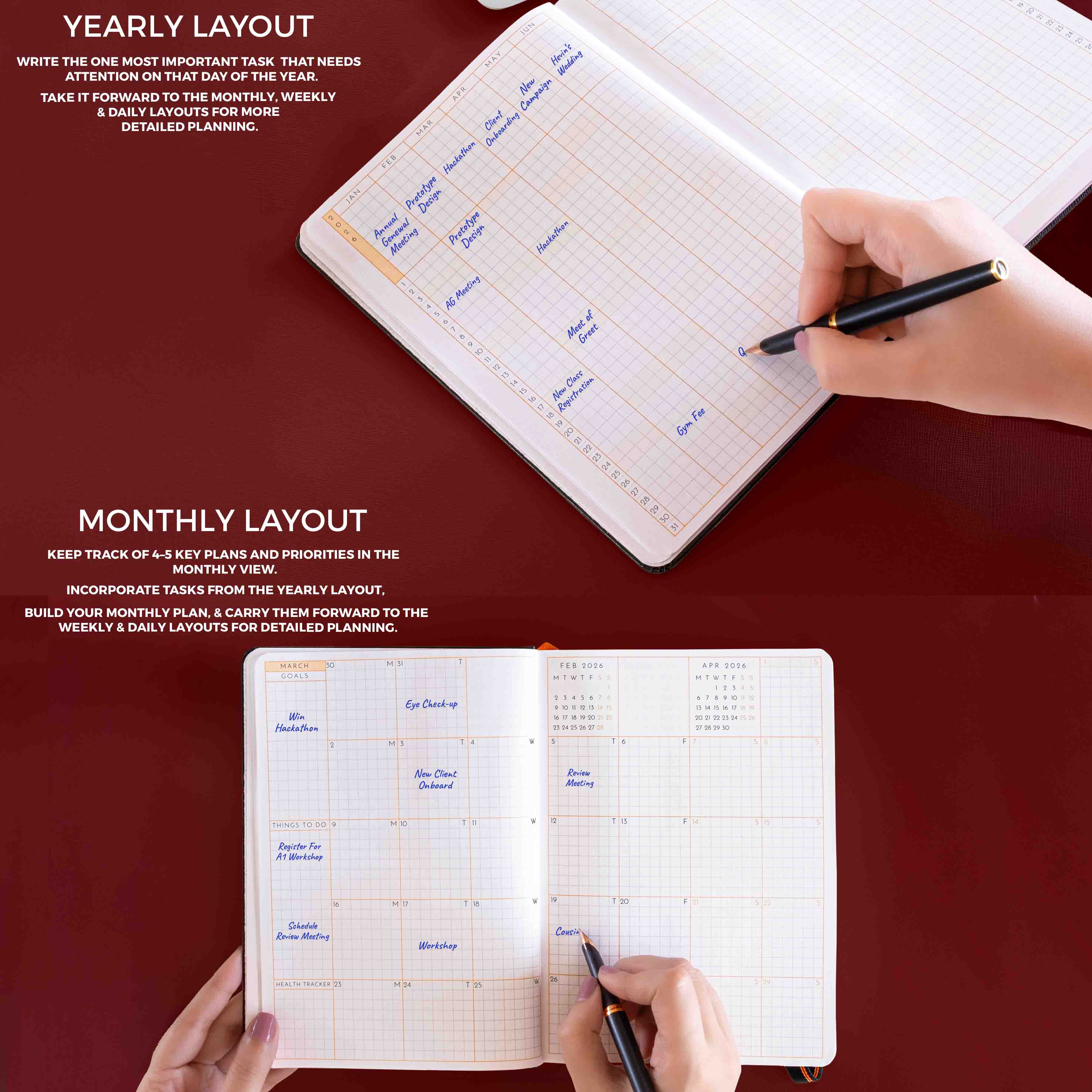 A5 - 2026 - DAILY PLANNER - 512 PAGES - SOFT COVER - Image 7