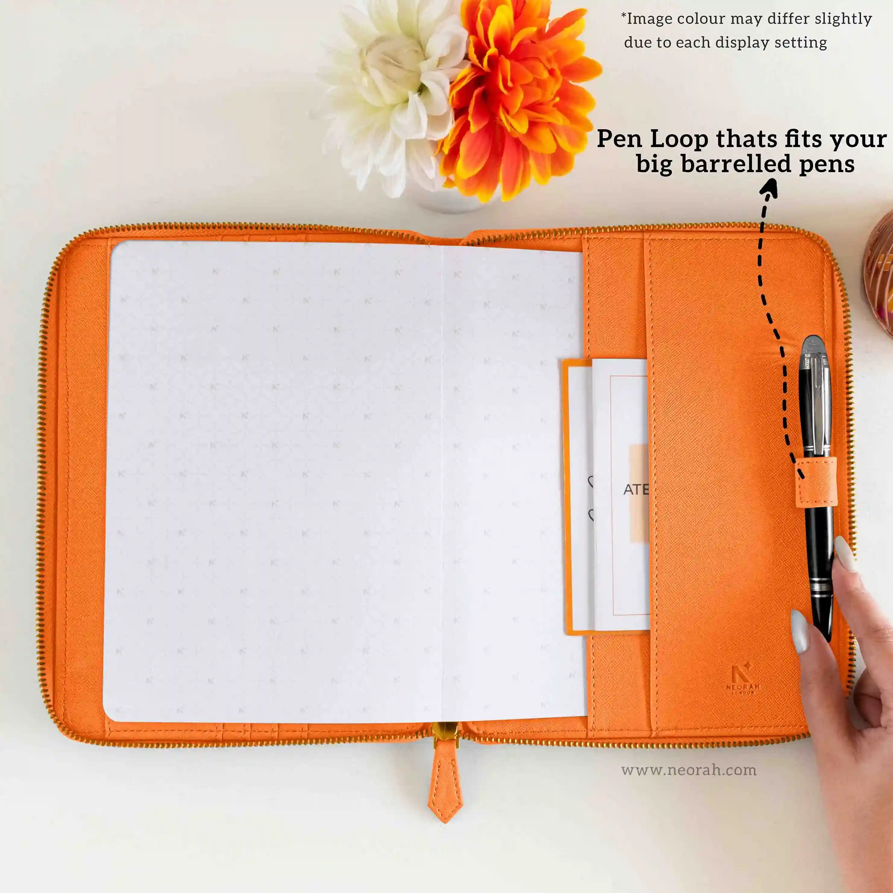A5 - REFILLABLE QUILTED ORGANISER SLEEVE - ZIP - Image 184