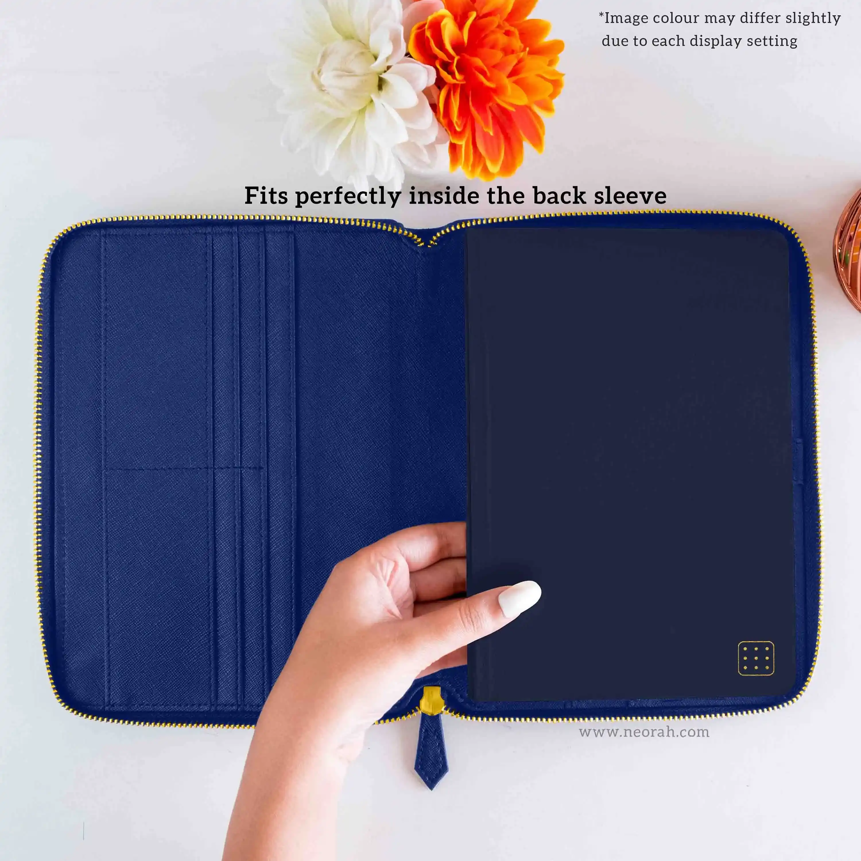 A5 - REFILLABLE QUILTED ORGANISER SLEEVE - ZIP - Image 74
