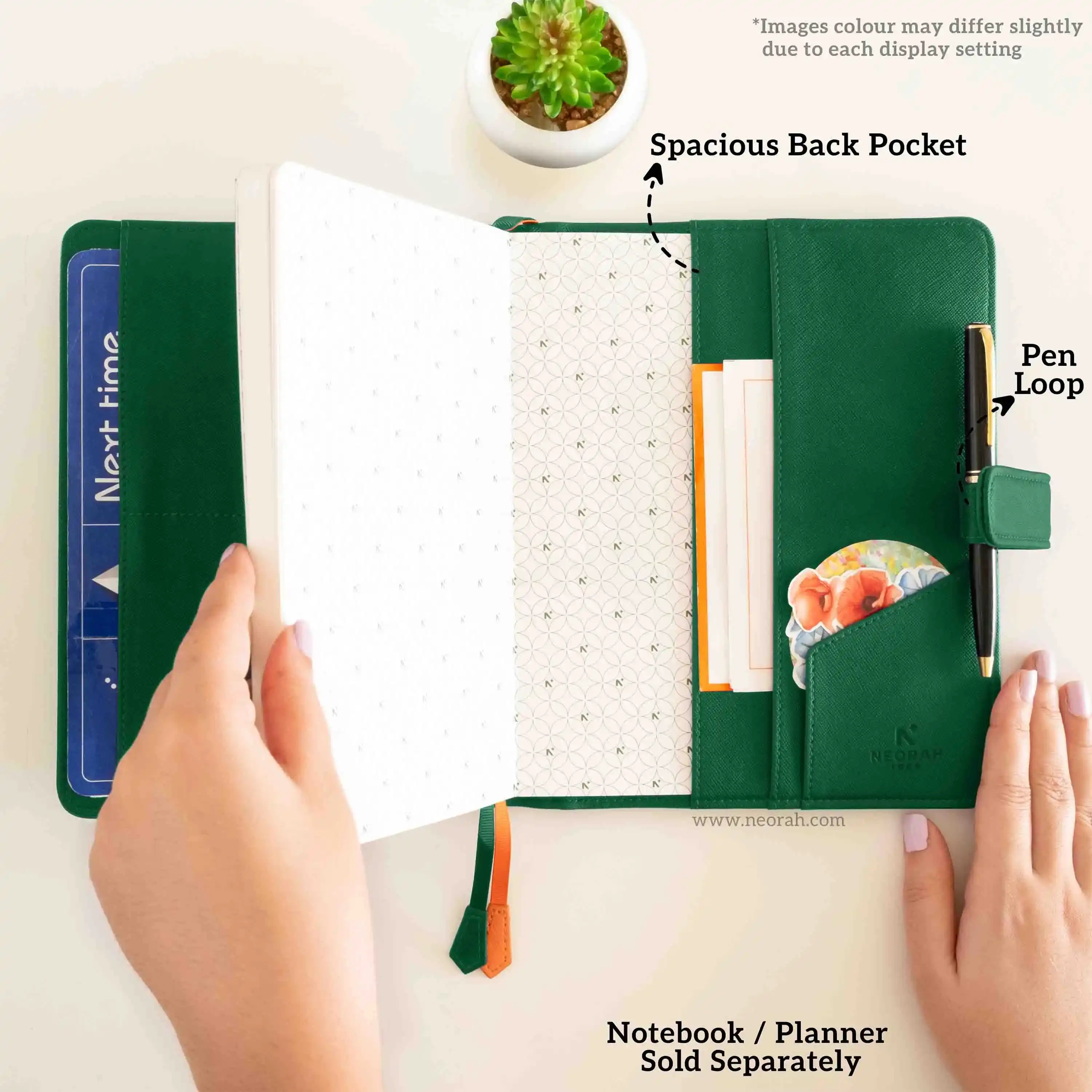 A5 - REFILLABLE QUILTED ORGANISER SLEEVE WITH LOOP - Image 105