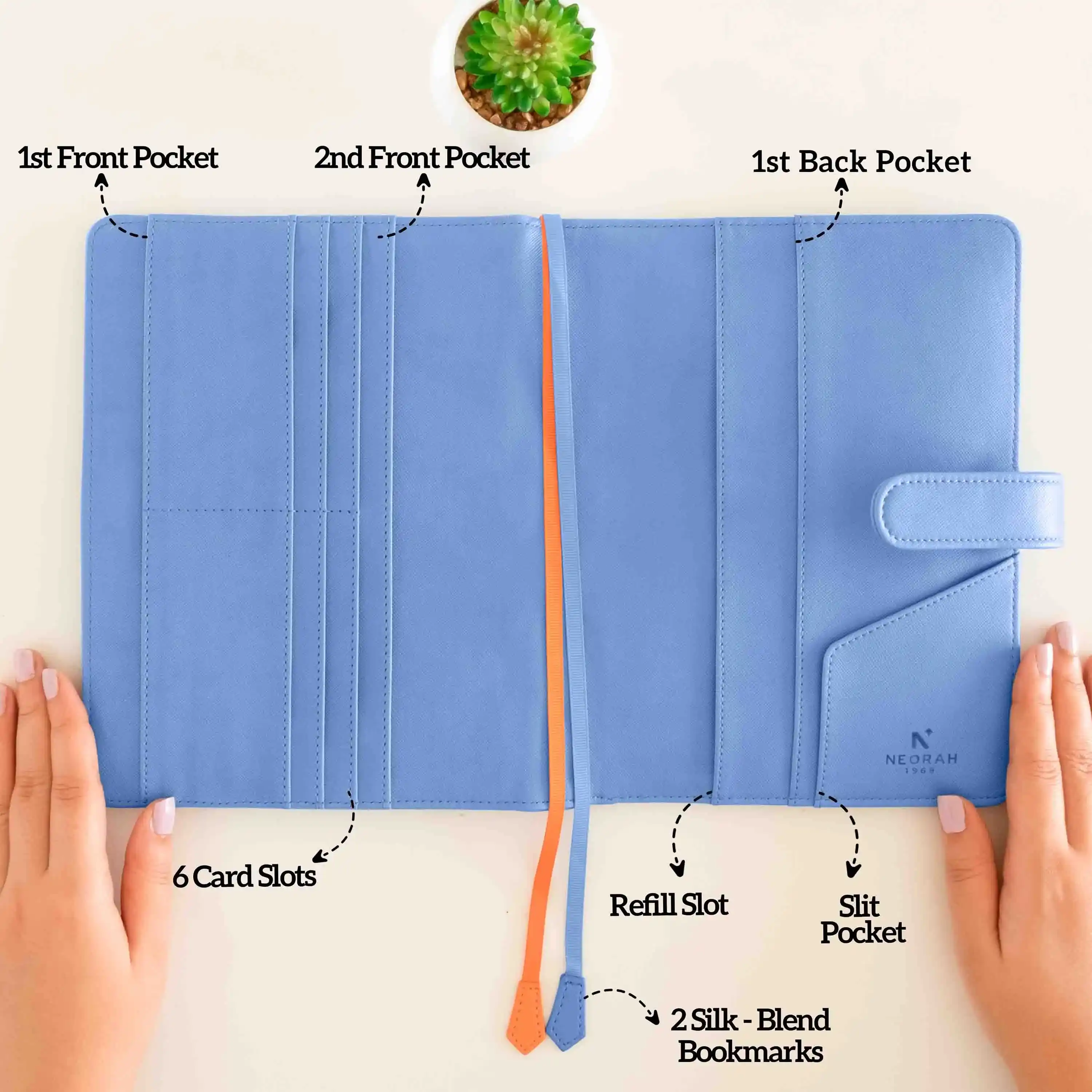 A5 - REFILLABLE QUILTED ORGANISER SLEEVE WITH LOOP - Image 12