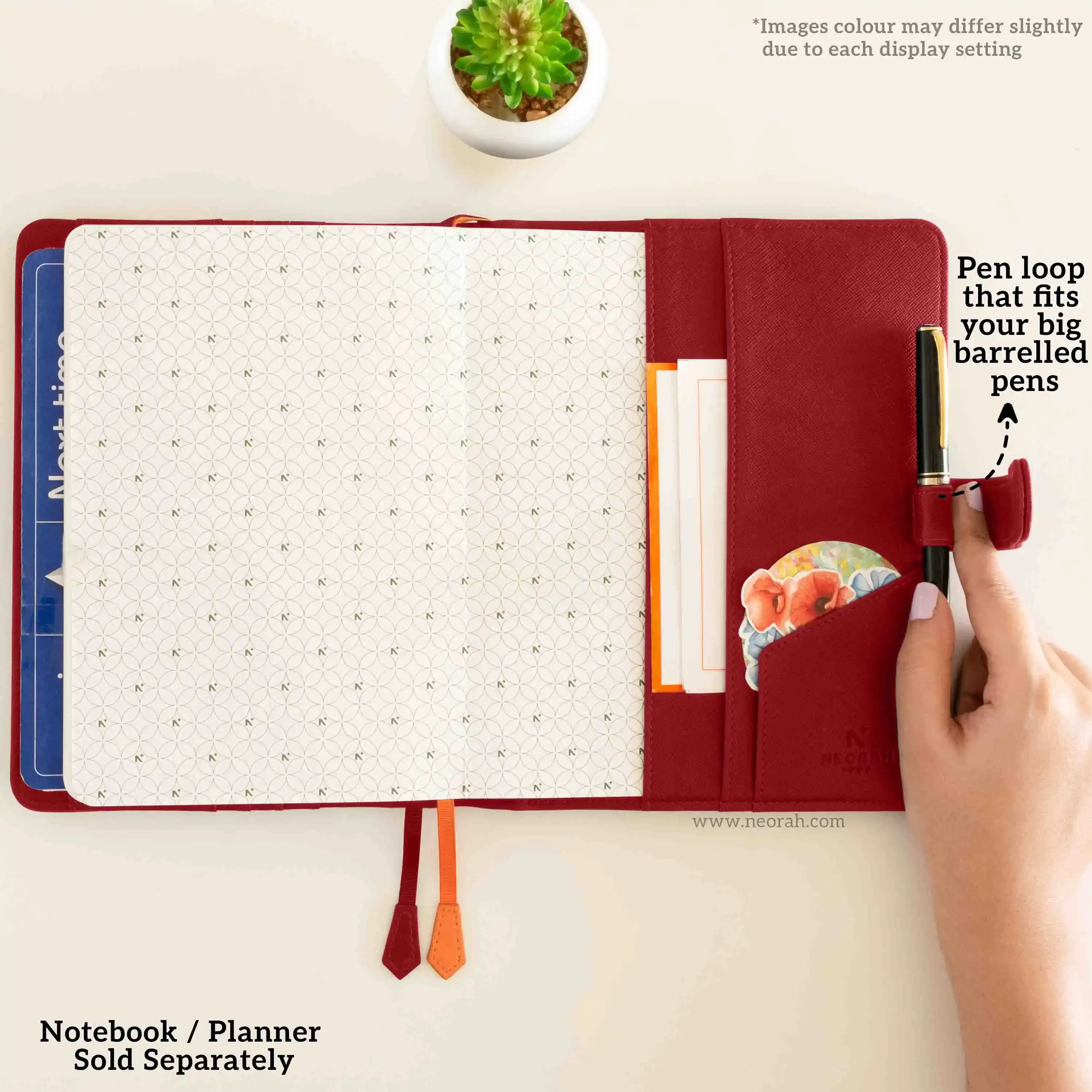 A5 - REFILLABLE QUILTED ORGANISER SLEEVE WITH LOOP - Image 121