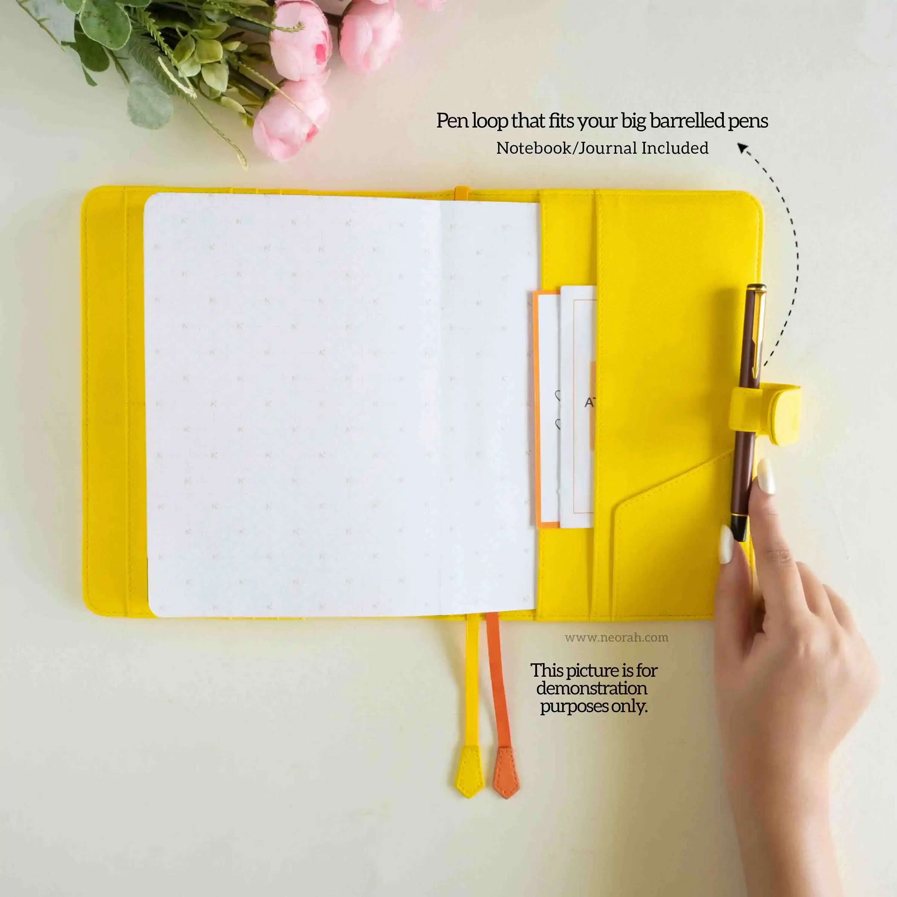 A5 - REFILLABLE QUILTED ORGANISER SLEEVE WITH LOOP - Image 134