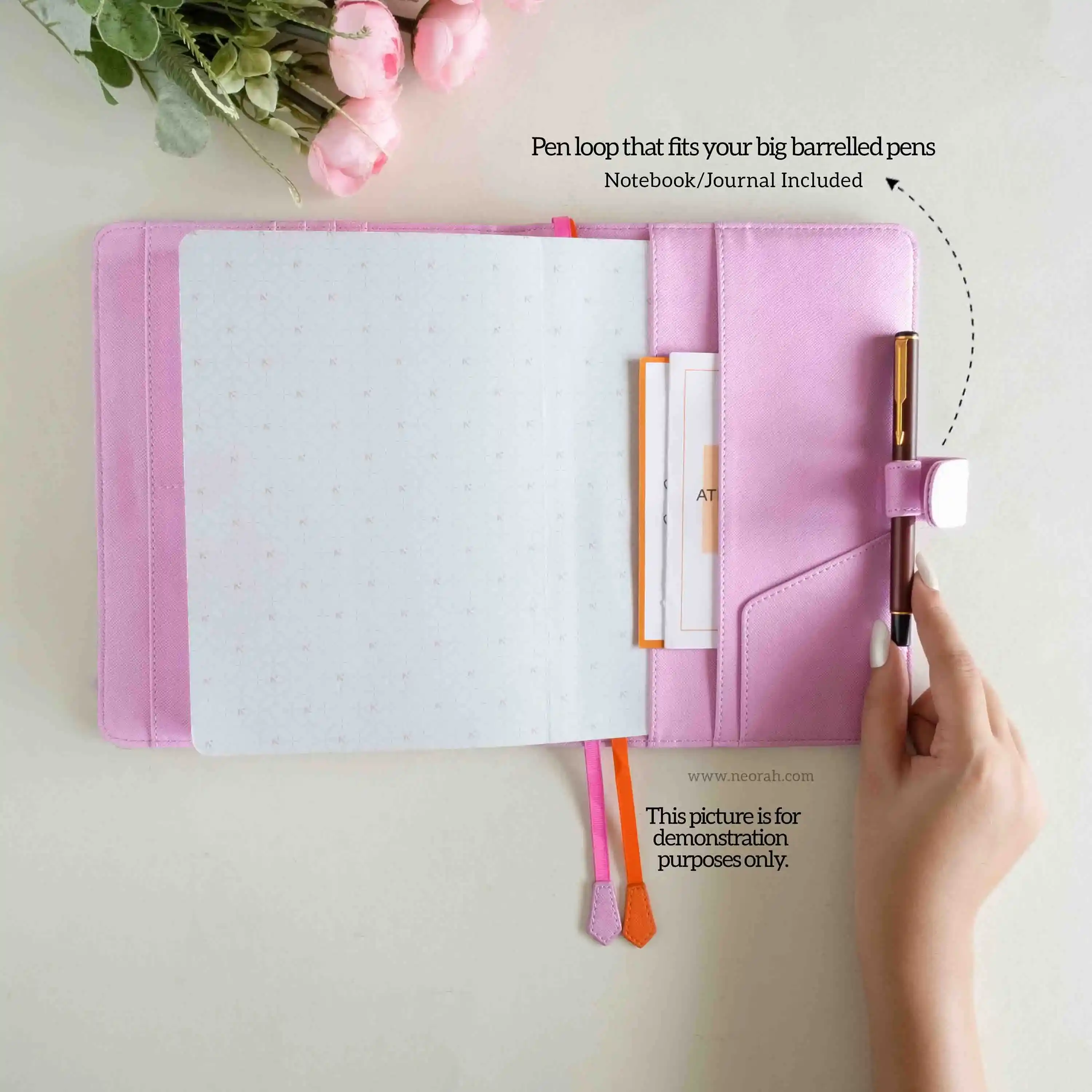 A5 - REFILLABLE QUILTED ORGANISER SLEEVE WITH LOOP - Image 145