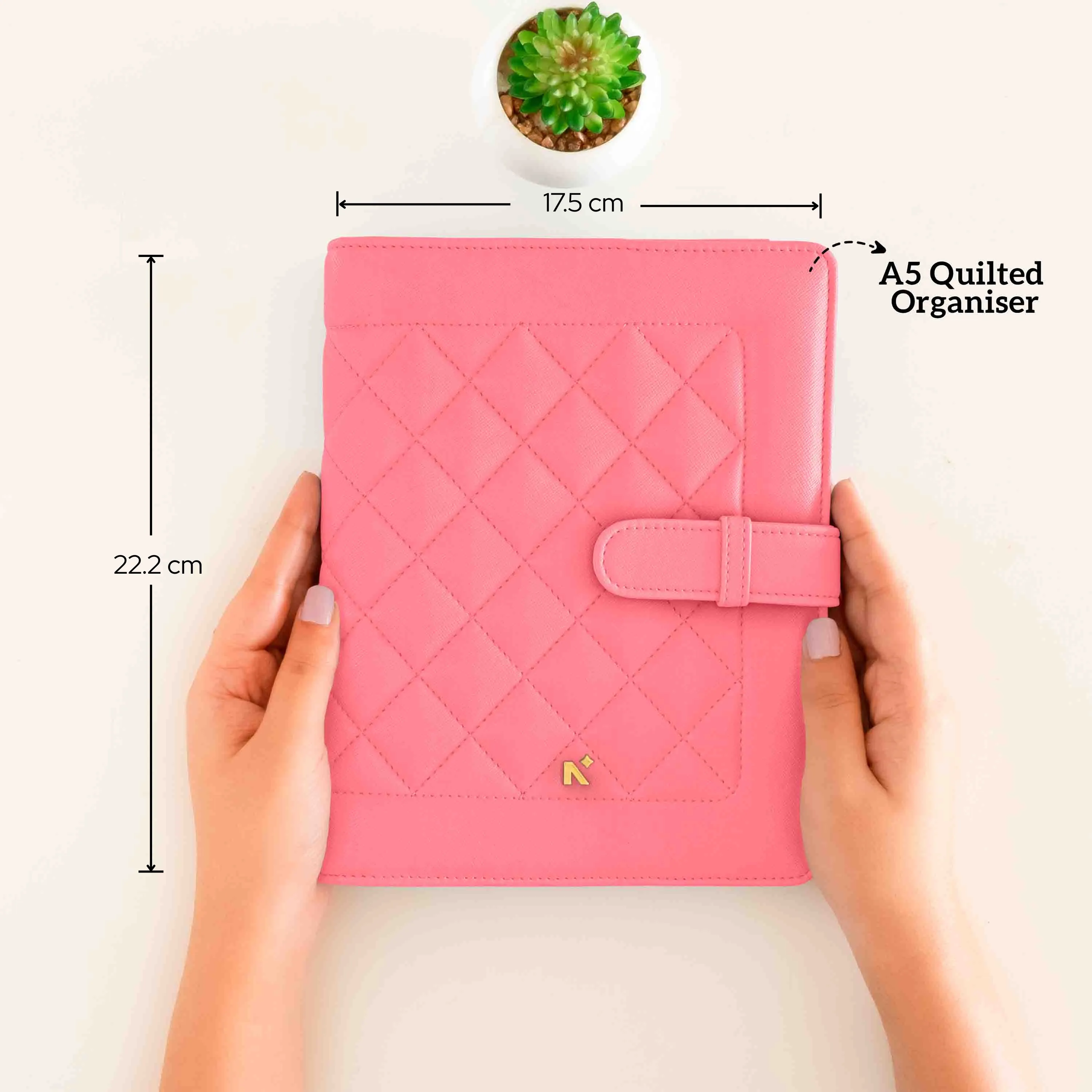 A5 - REFILLABLE QUILTED ORGANISER SLEEVE WITH LOOP - Image 56