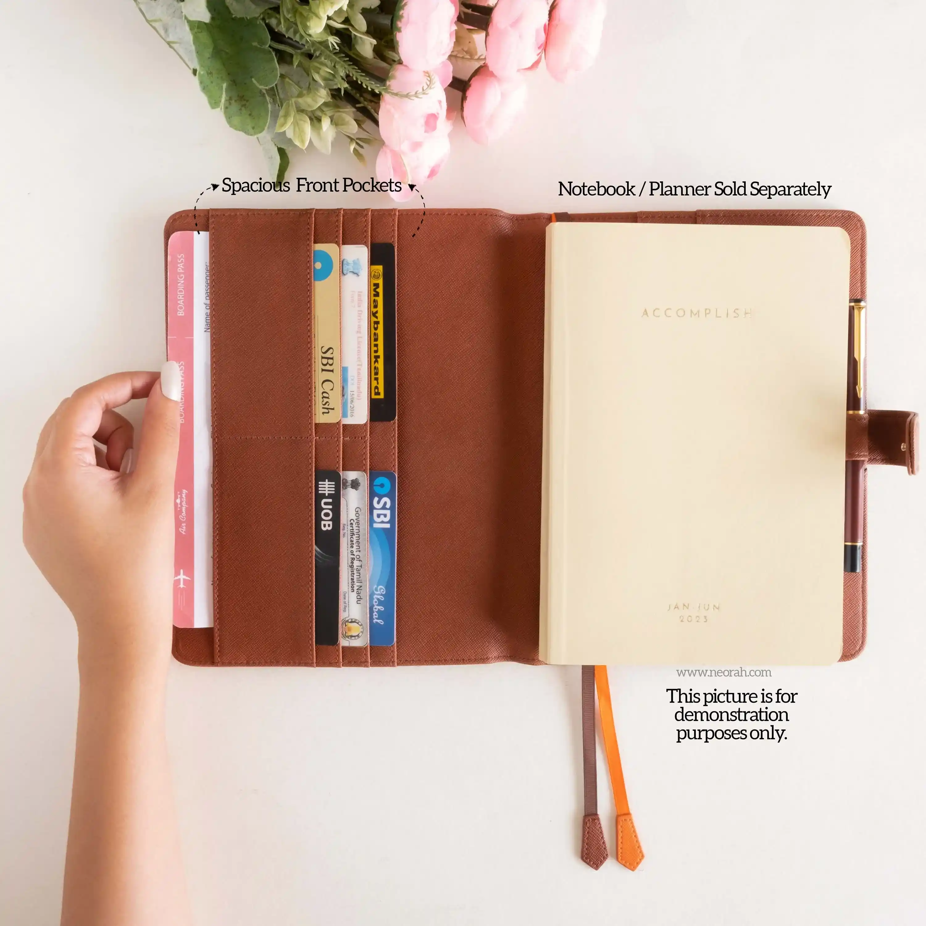 A5 - REFILLABLE QUILTED ORGANISER SLEEVE WITH LOOP - Image 80