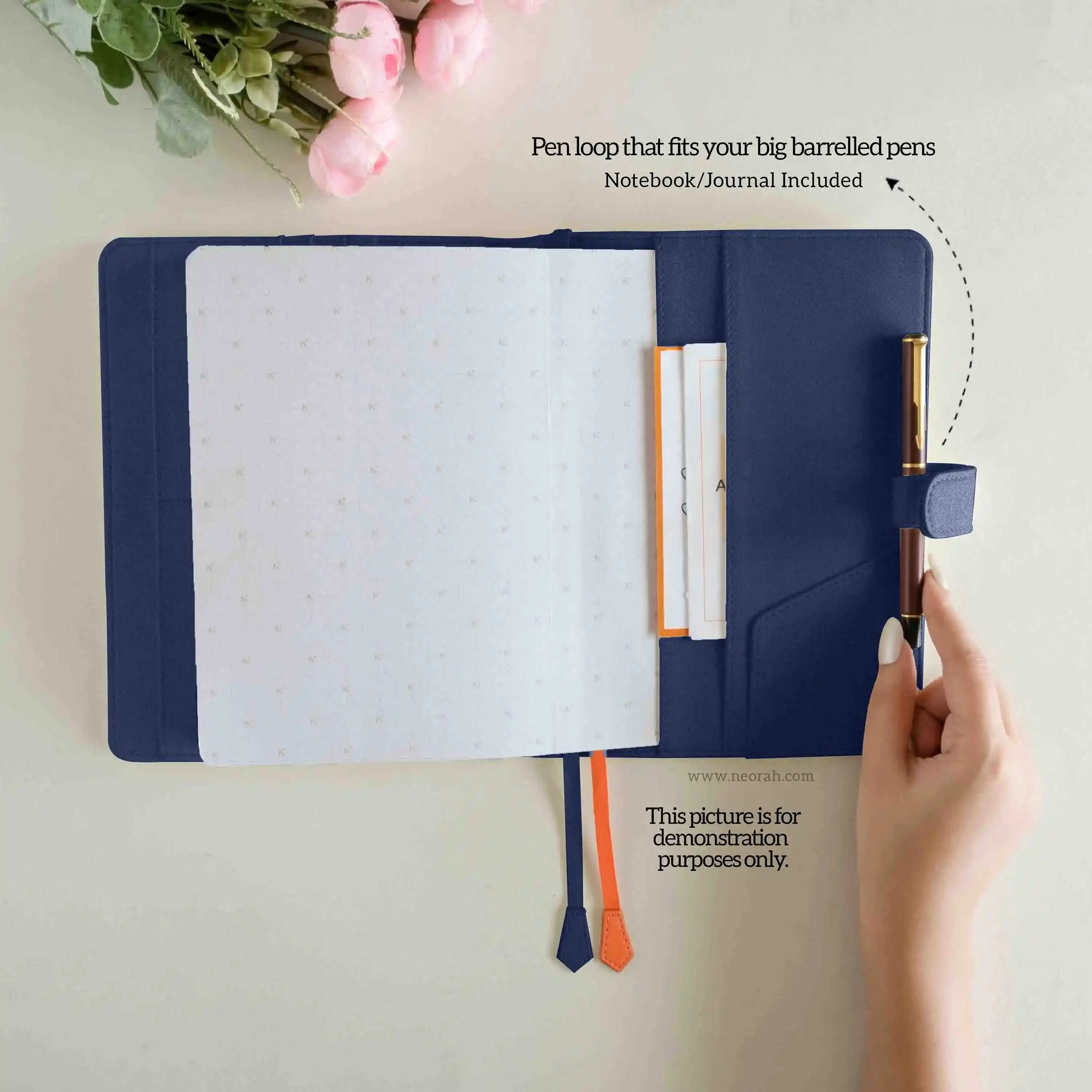 A5 - REFILLABLE QUILTED ORGANISER SLEEVE WITH LOOP - Image 93