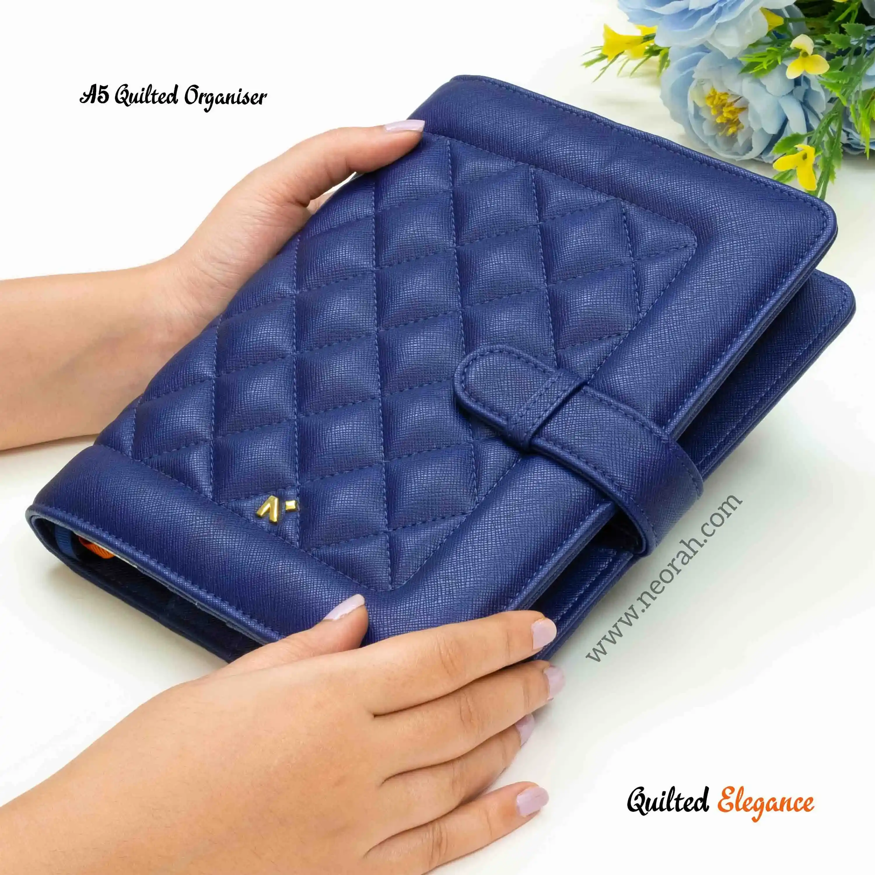 A5 - REFILLABLE QUILTED ORGANISER SLEEVE WITH LOOP - Image 99