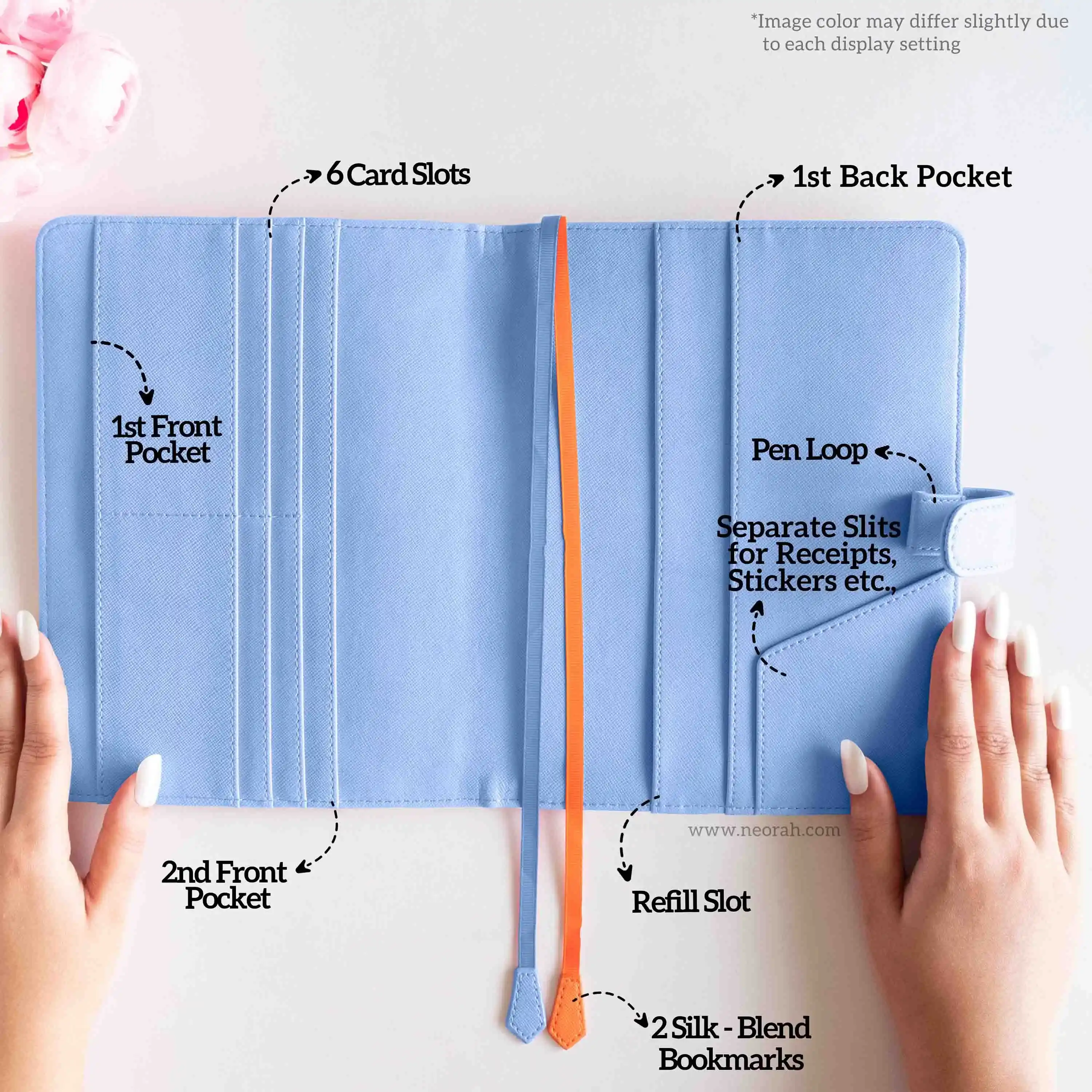 A5 - REFILLABLE ORGANISER SLEEVE - SNAP BUTTON - Image 125