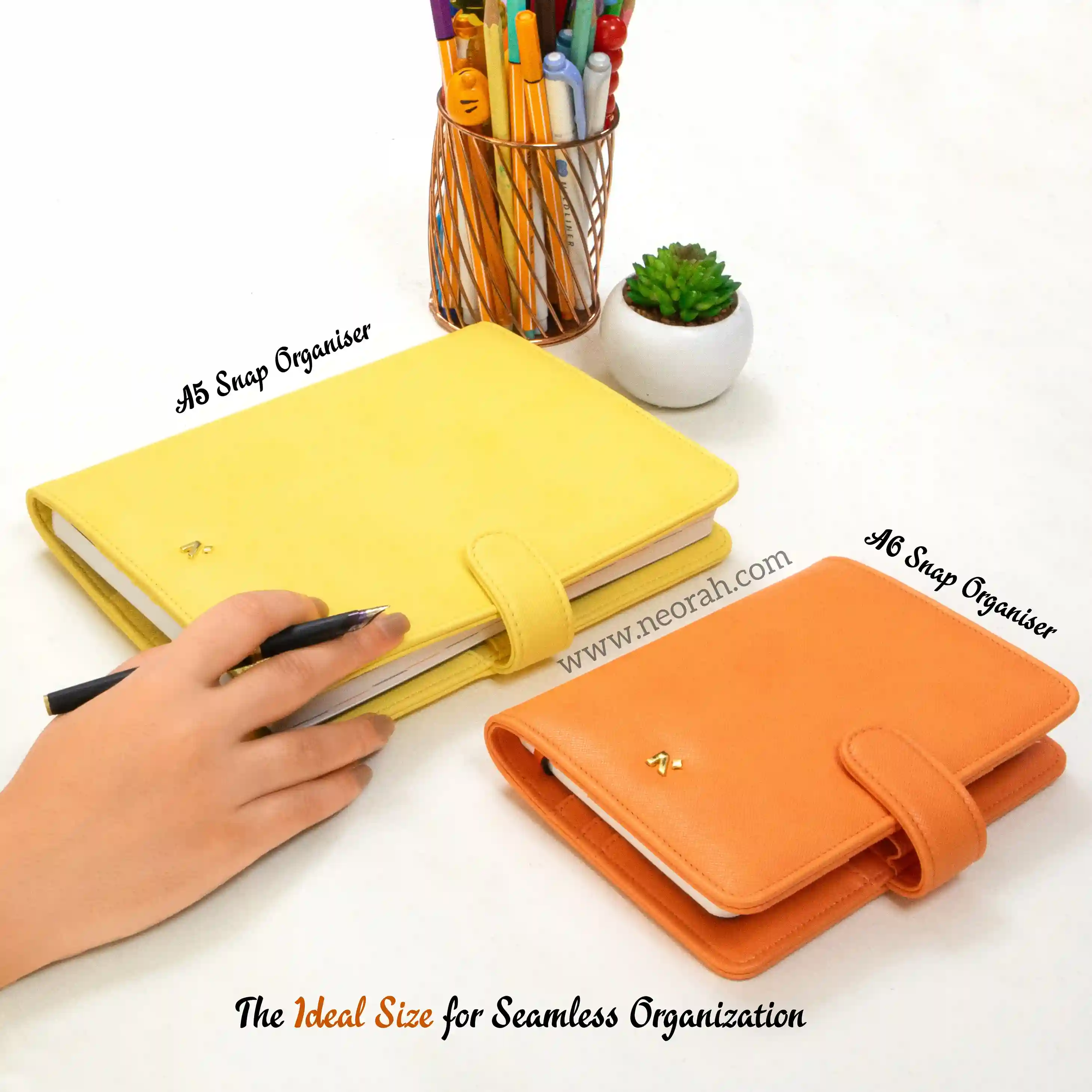 A5 - REFILLABLE ORGANISER SLEEVE - SNAP BUTTON - Image 81