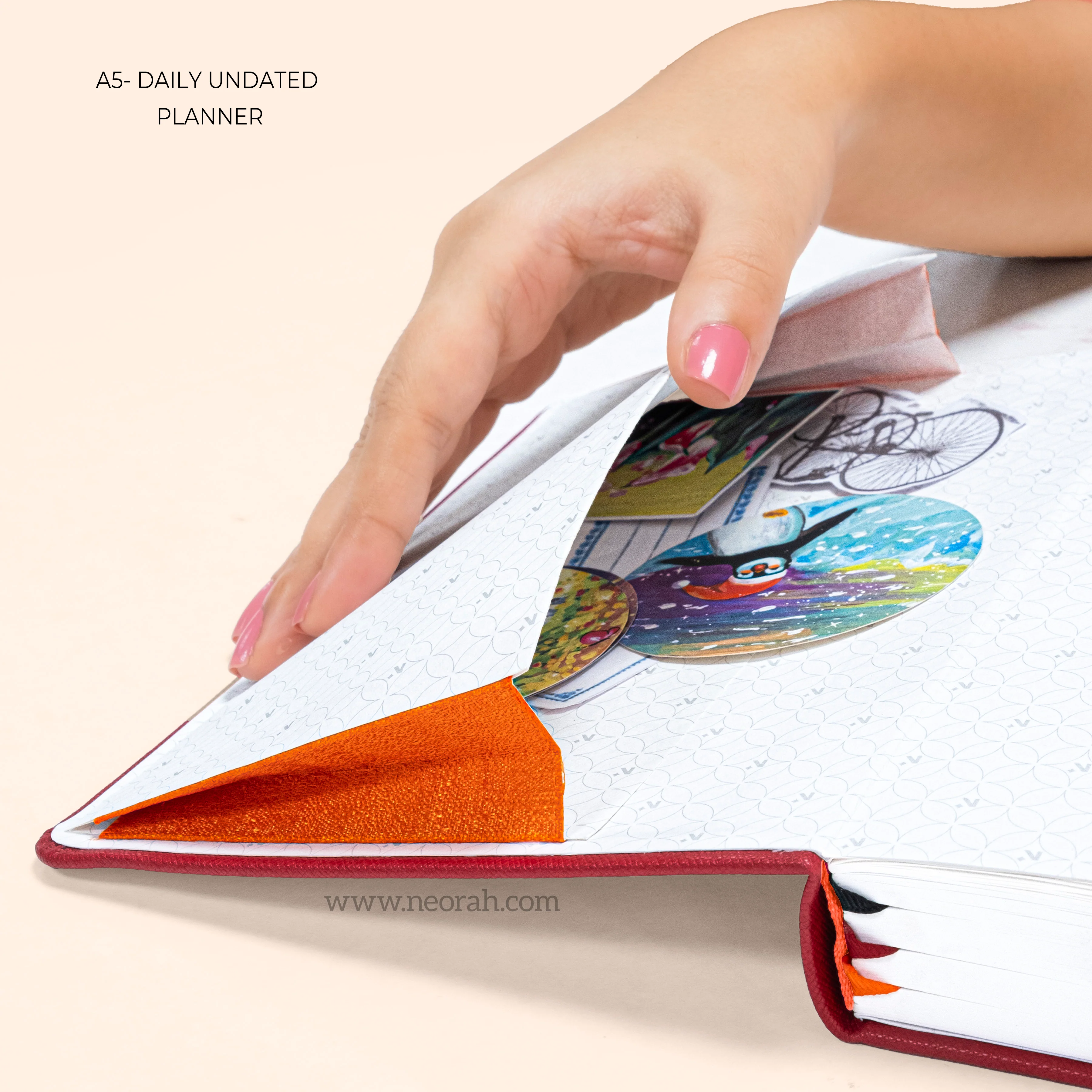 A5 - UNDATED - DAILY PLANNER - HARD COVER - Image 10