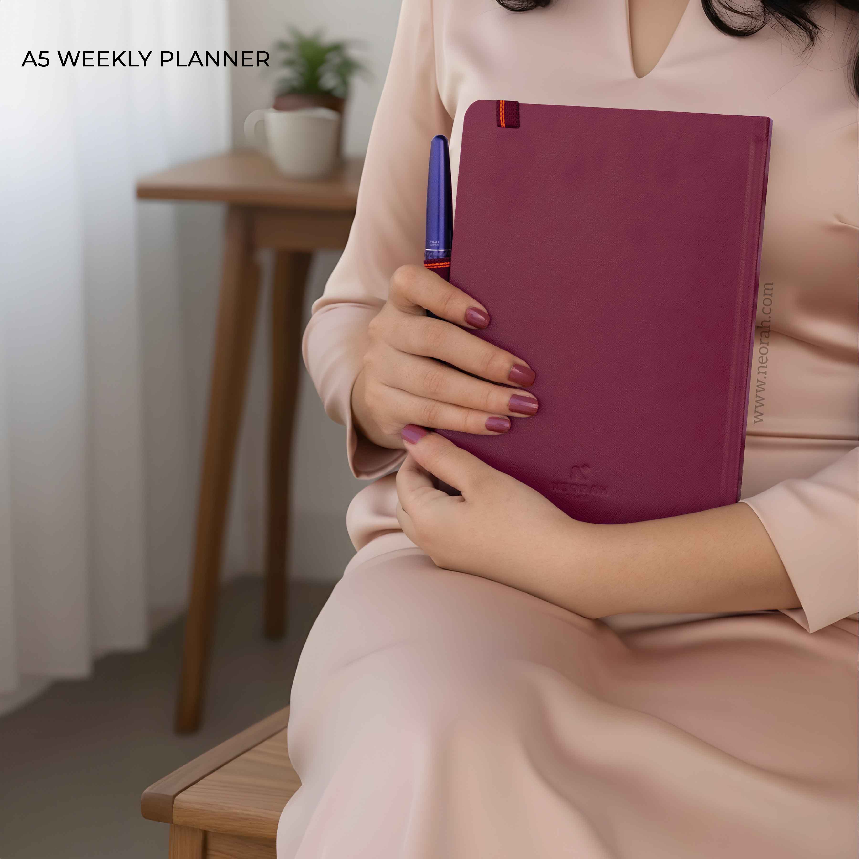 A5 - 2026 - WEEKLY PLANNER - HARD COVER - Image 17