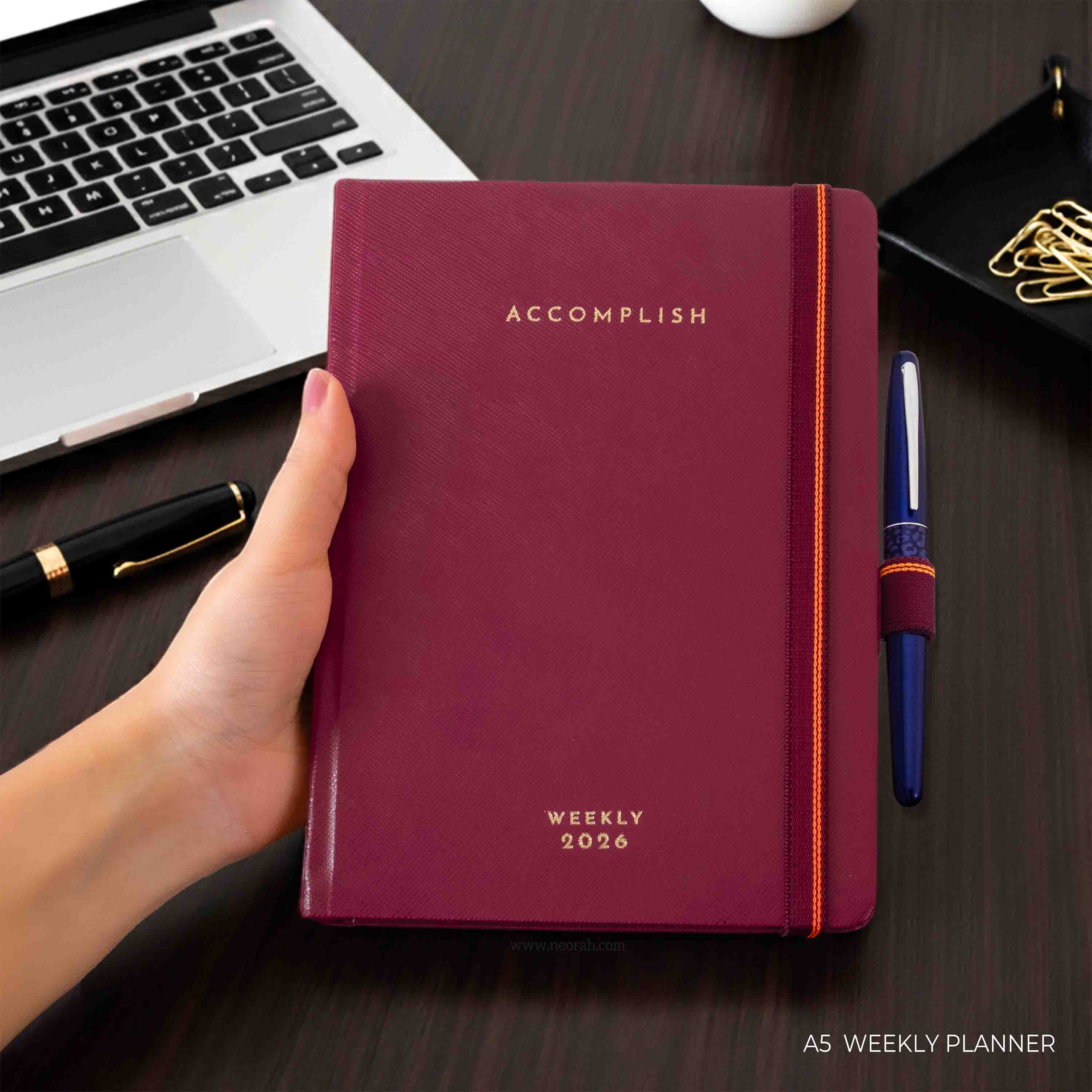 A5 - 2026 - WEEKLY PLANNER - HARD COVER - Image 3