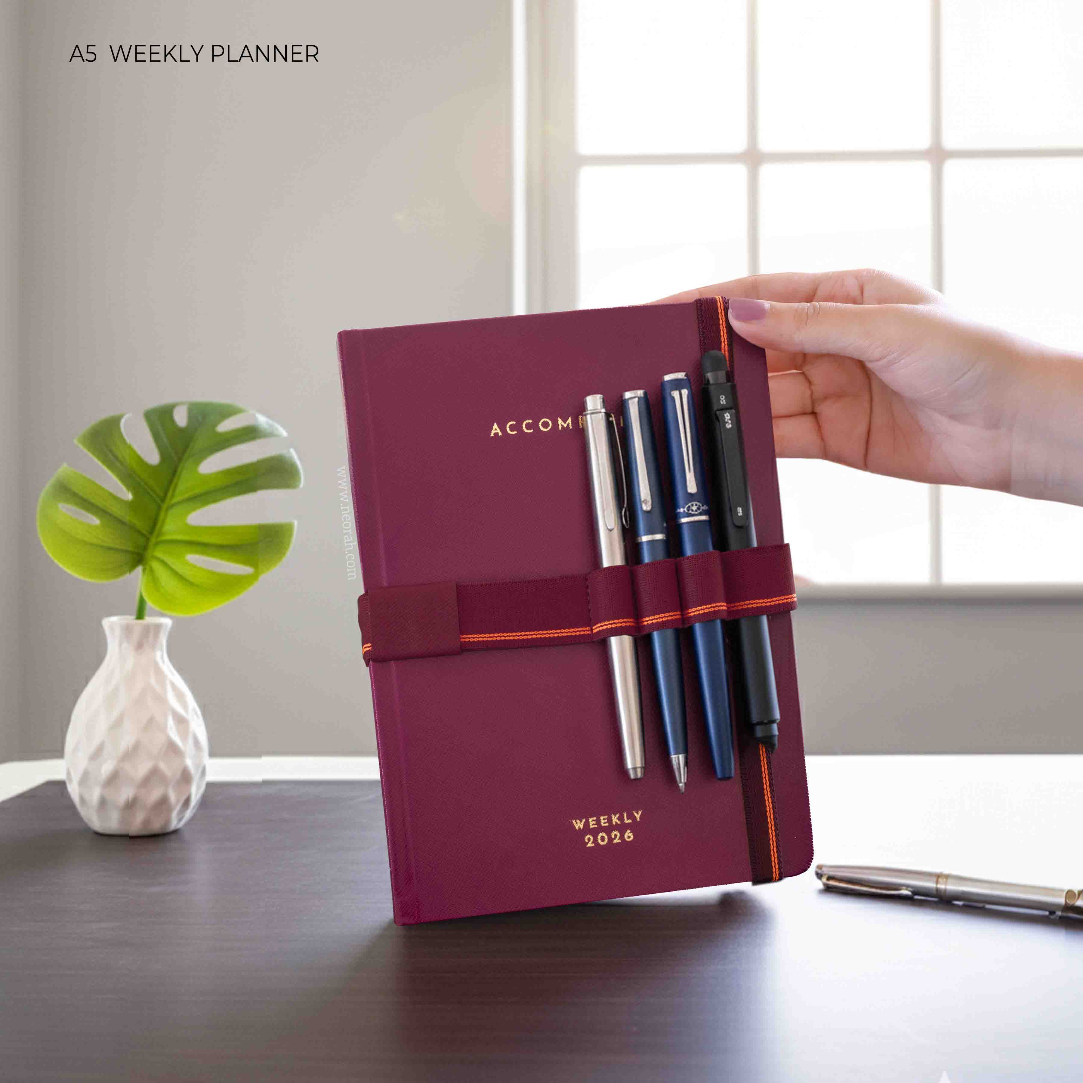A5 - 2026 - WEEKLY PLANNER - HARD COVER - Image 5