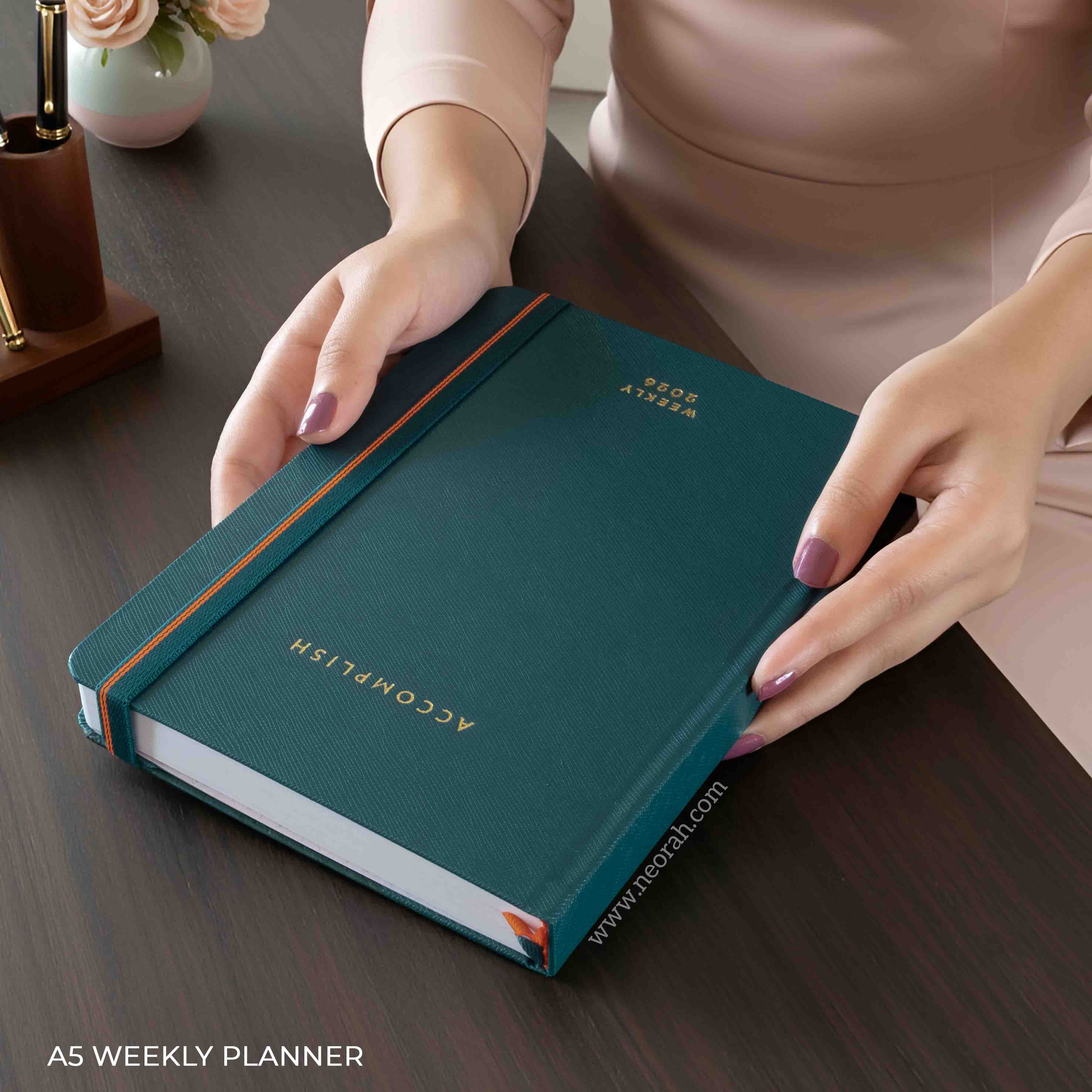 A5 - 2026 - WEEKLY PLANNER - HARD COVER - Image 58