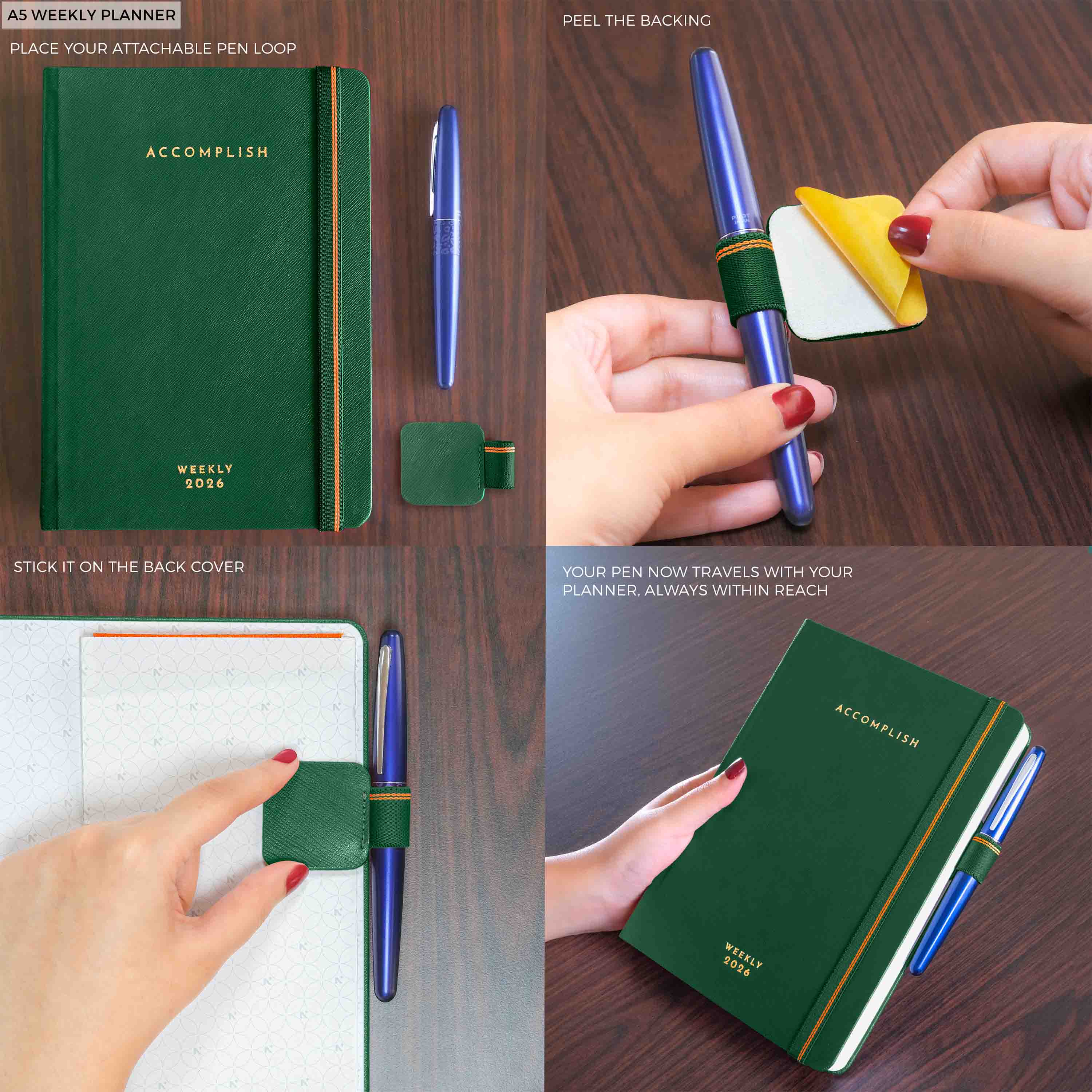 A5 - 2026 - WEEKLY PLANNER - HARD COVER - Image 61