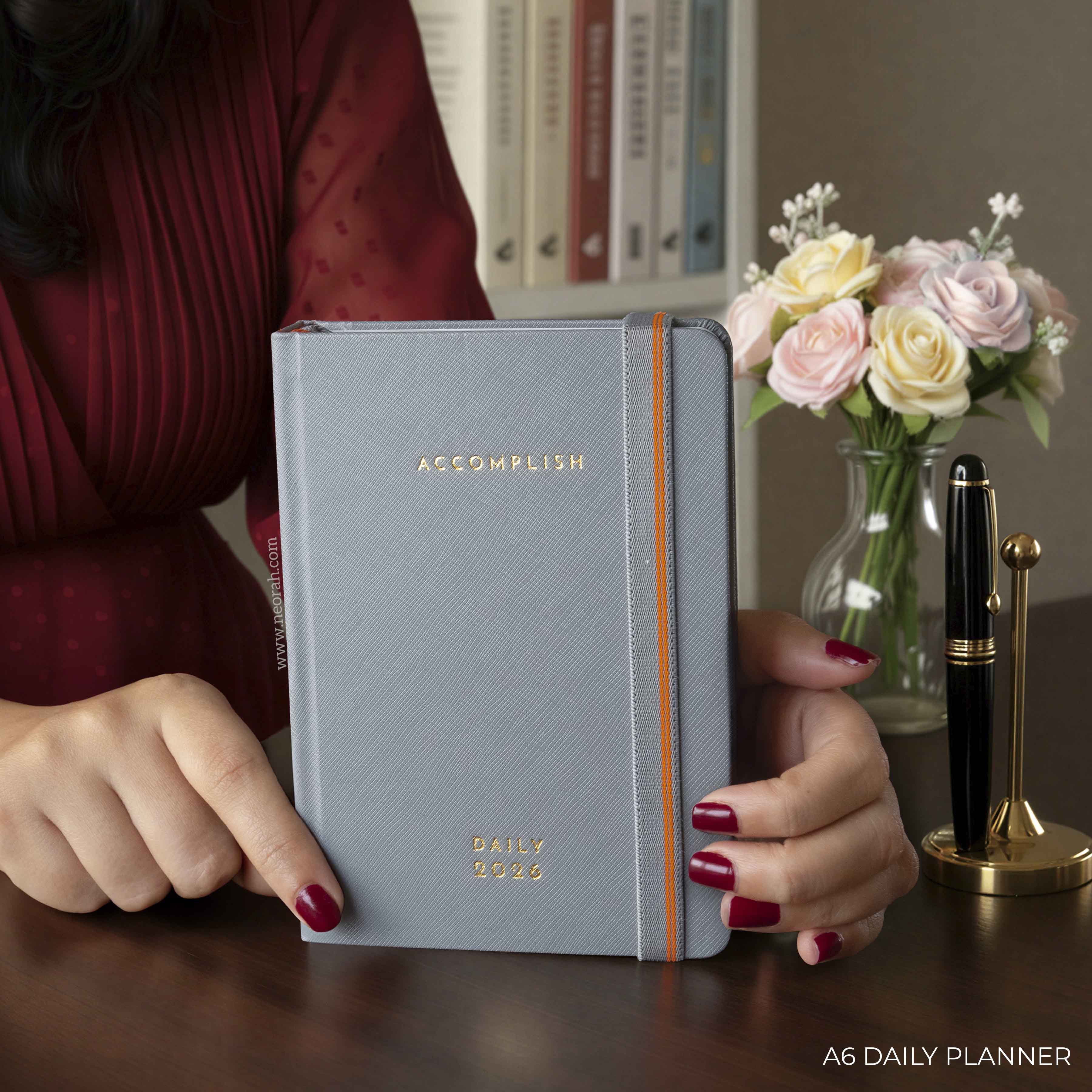 A6 - 2026 - DAILY PLANNER - HARD COVER - Image 19