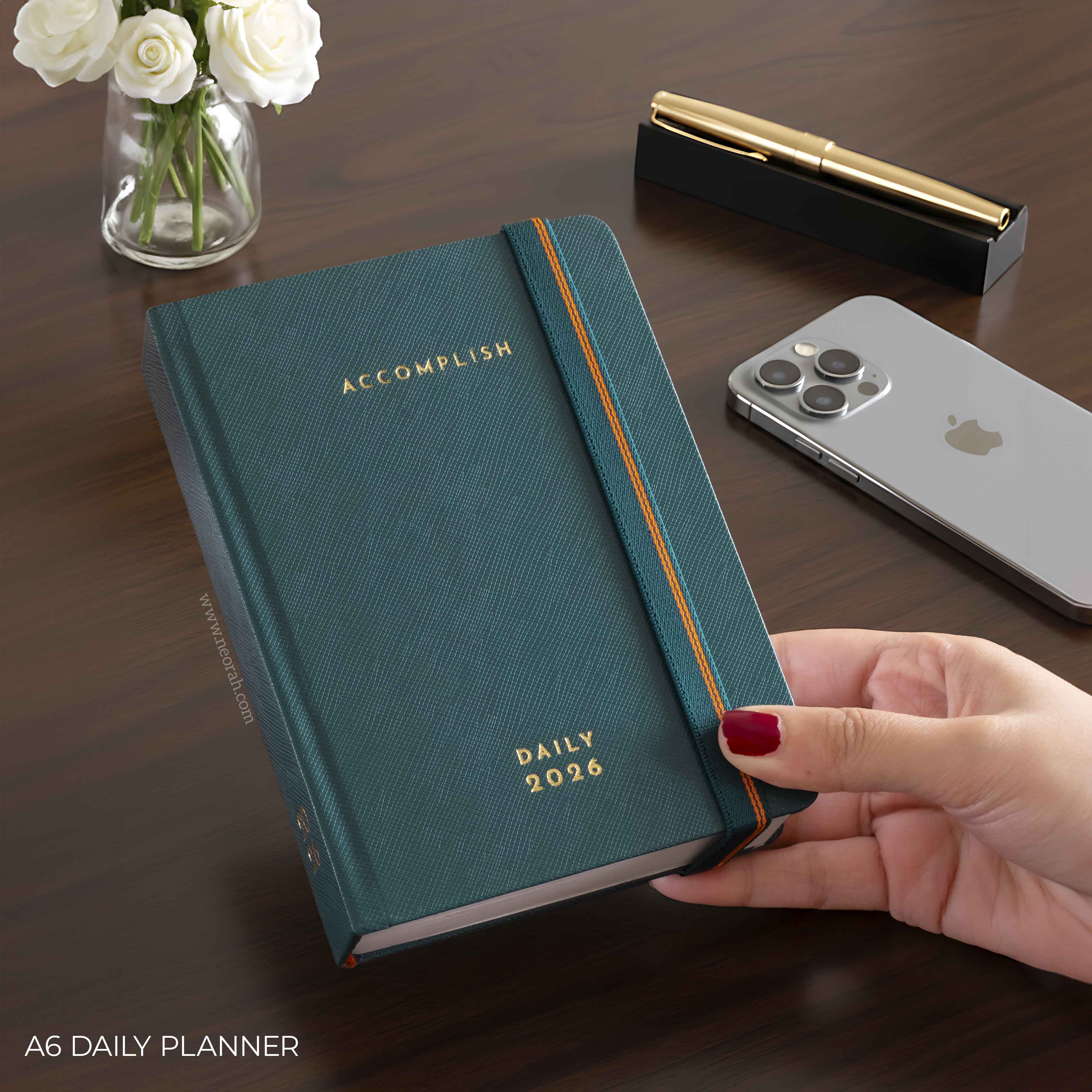 A6 - 2026 - DAILY PLANNER - HARD COVER - Image 37