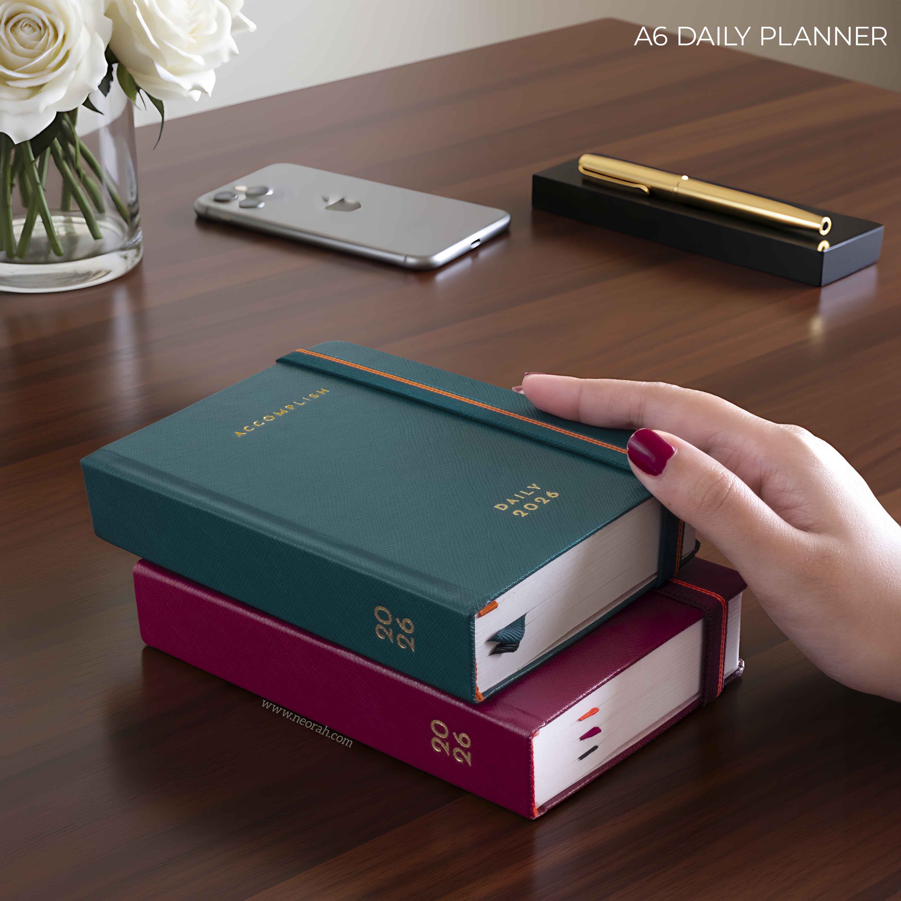 A6 - 2026 - DAILY PLANNER - HARD COVER - Image 47