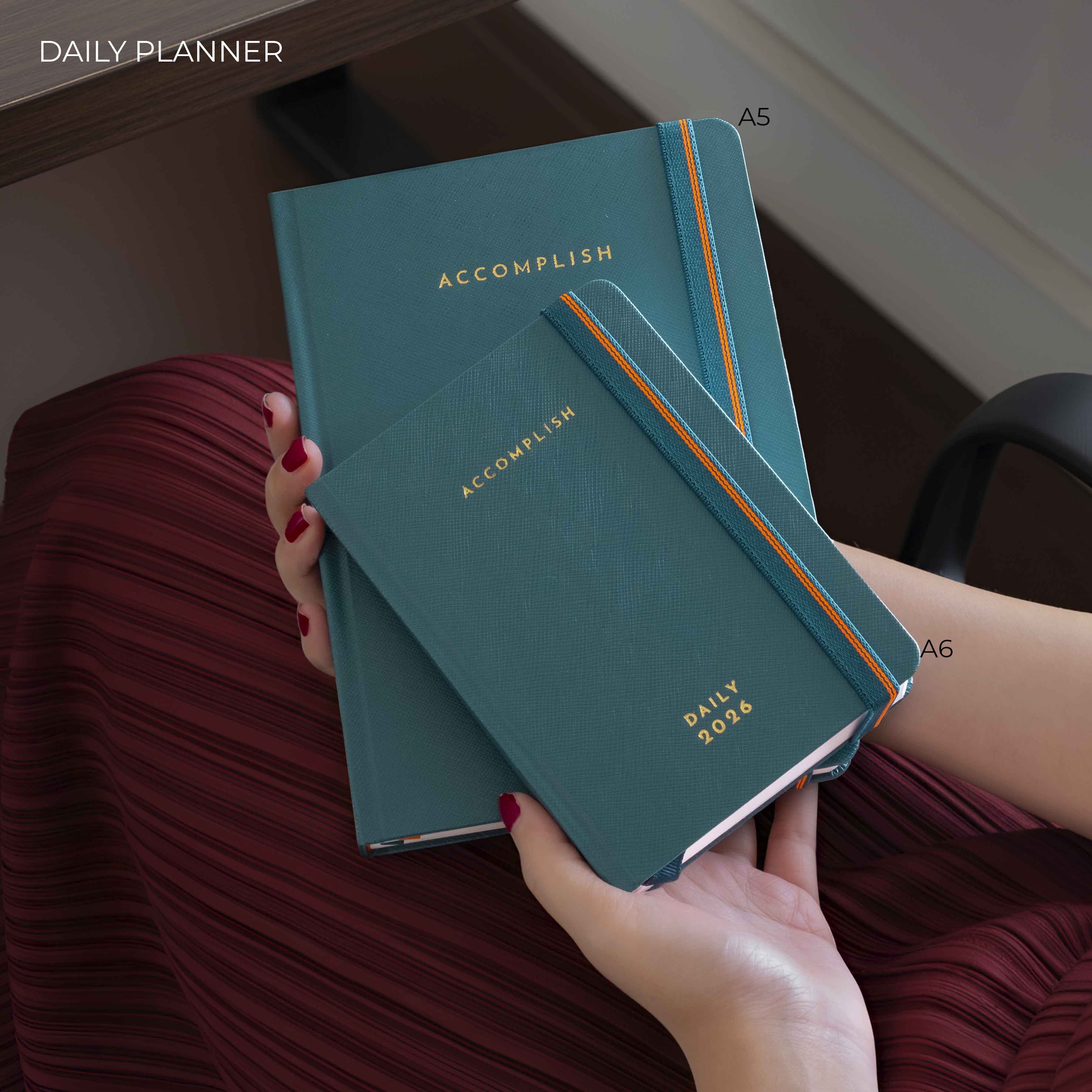 A6 - 2026 - DAILY PLANNER - HARD COVER - Image 51