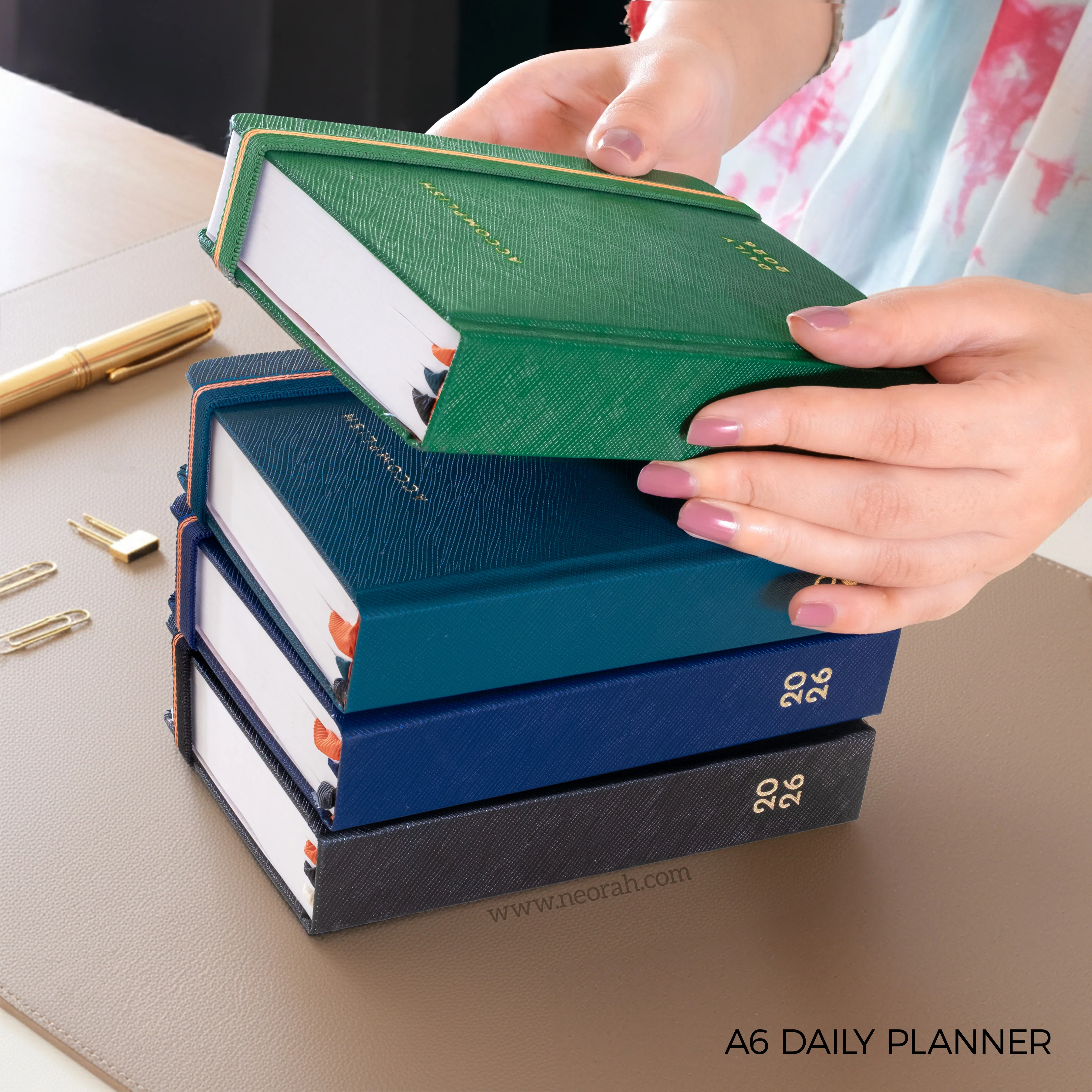 A6 - 2026 - DAILY PLANNER - HARD COVER - Image 57