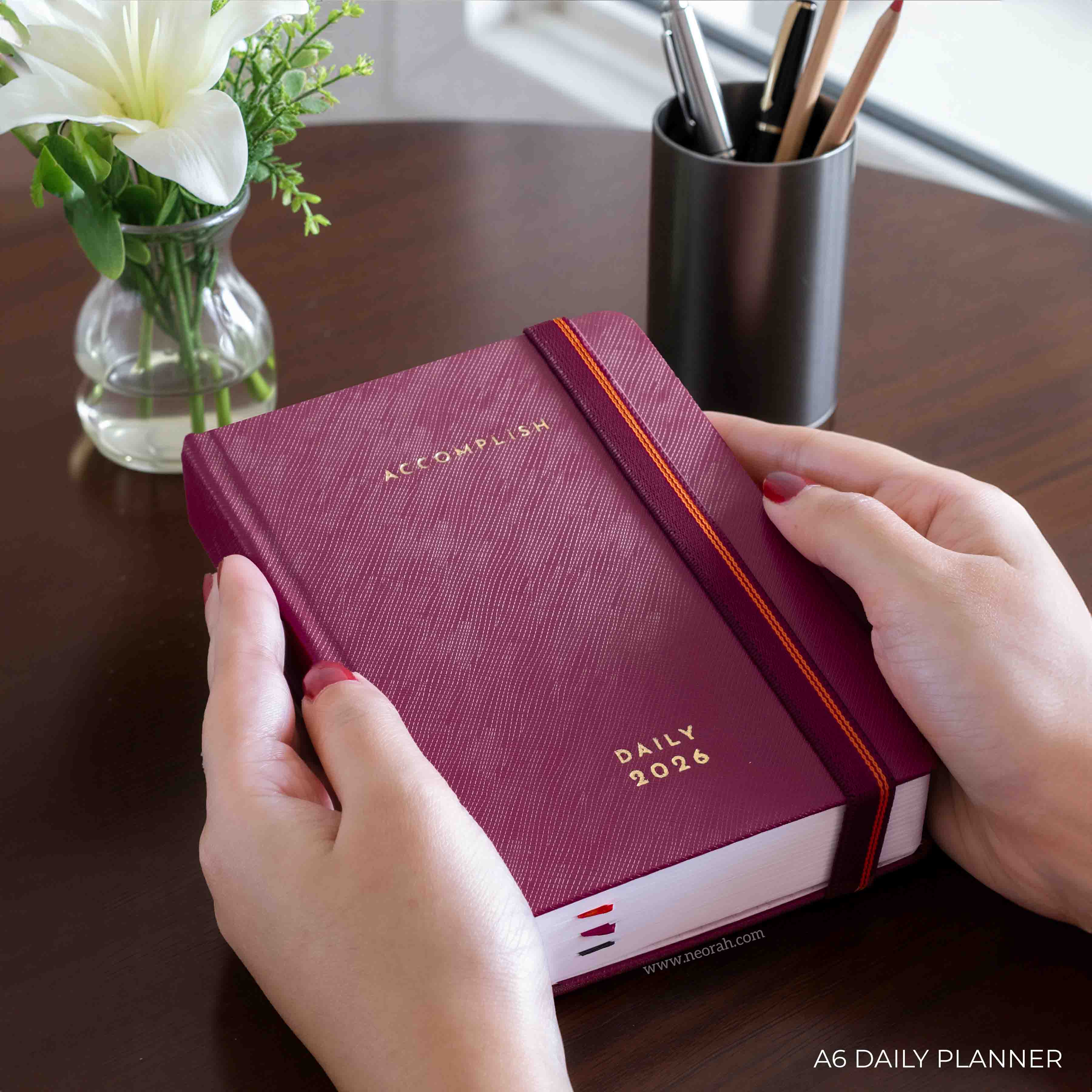 A6 - 2026 - DAILY PLANNER - HARD COVER - Image 74
