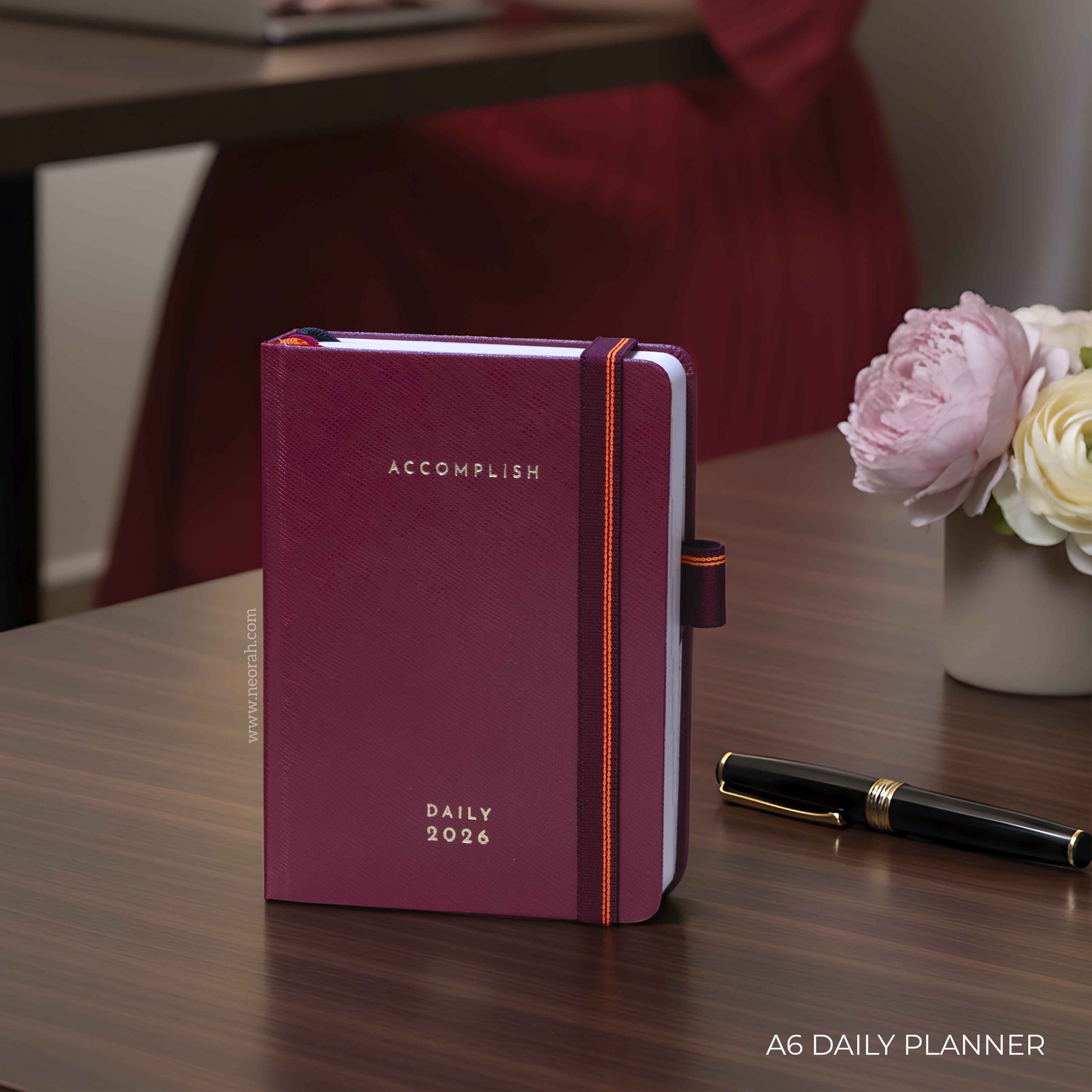 A6 - 2026 - DAILY PLANNER - HARD COVER - Image 78