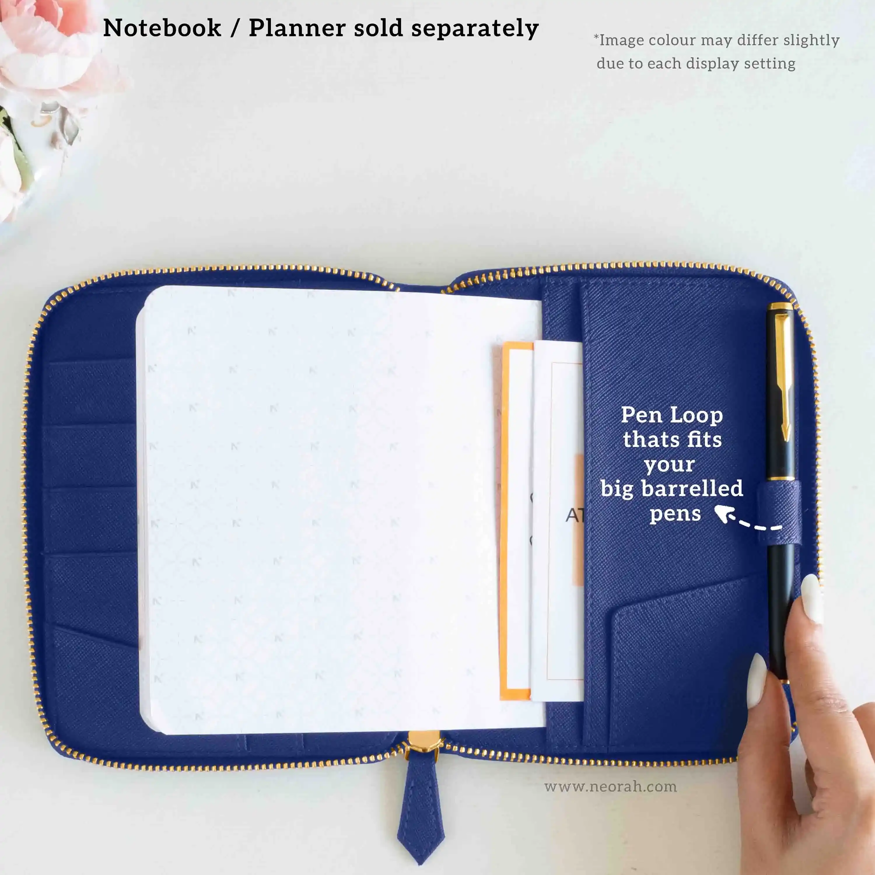 A6 - REFILLABLE QUILTED ORGANISER SLEEVE - ZIP - Image 105