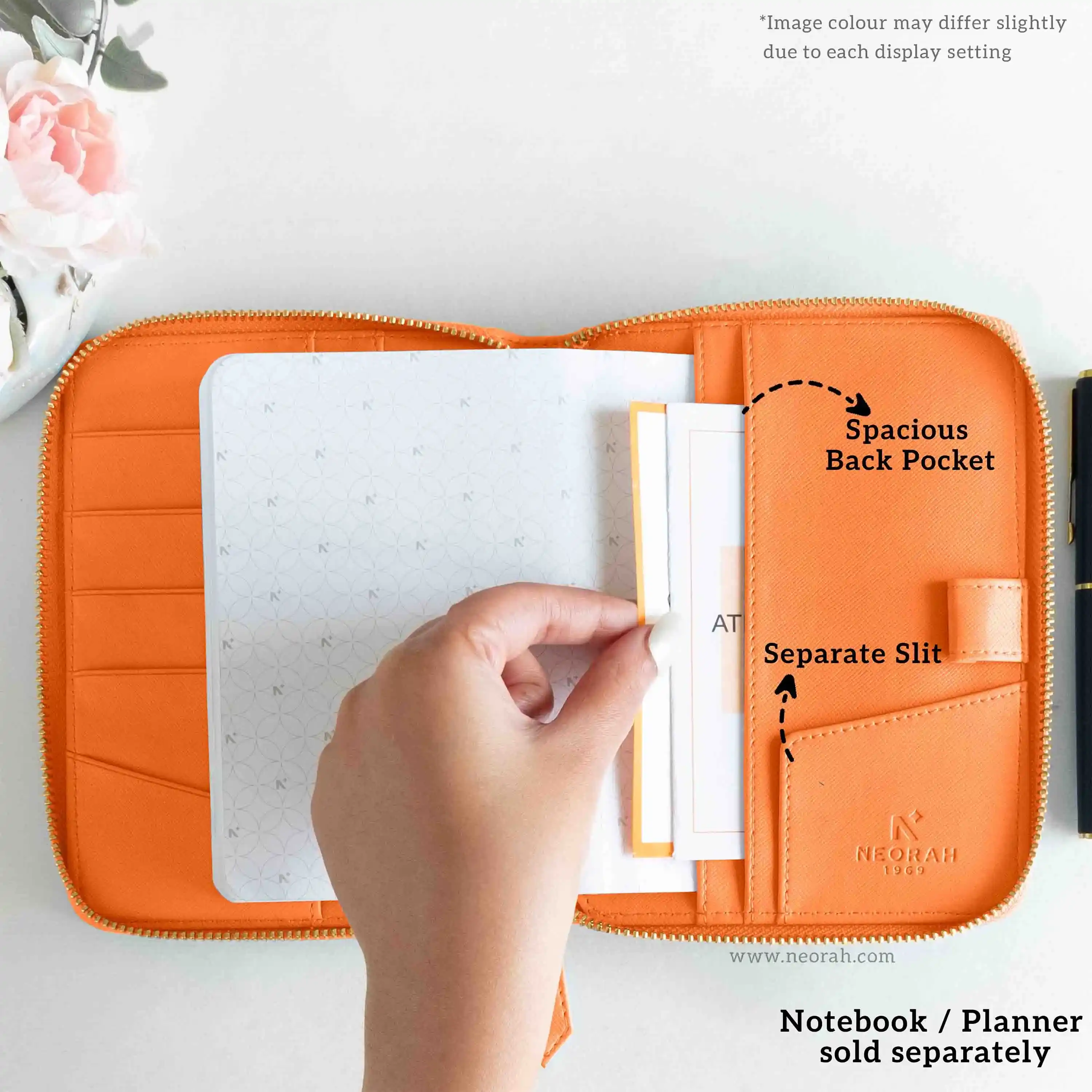 A6 - REFILLABLE QUILTED ORGANISER SLEEVE - ZIP - Image 117