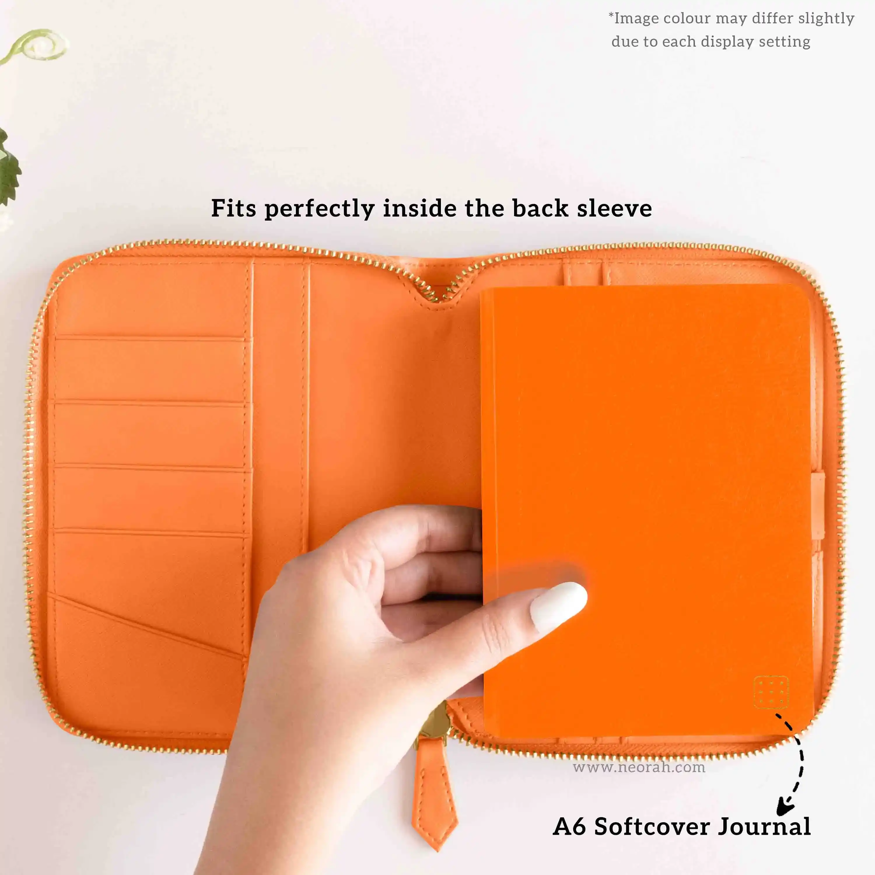A6 - REFILLABLE QUILTED ORGANISER SLEEVE - ZIP - Image 119