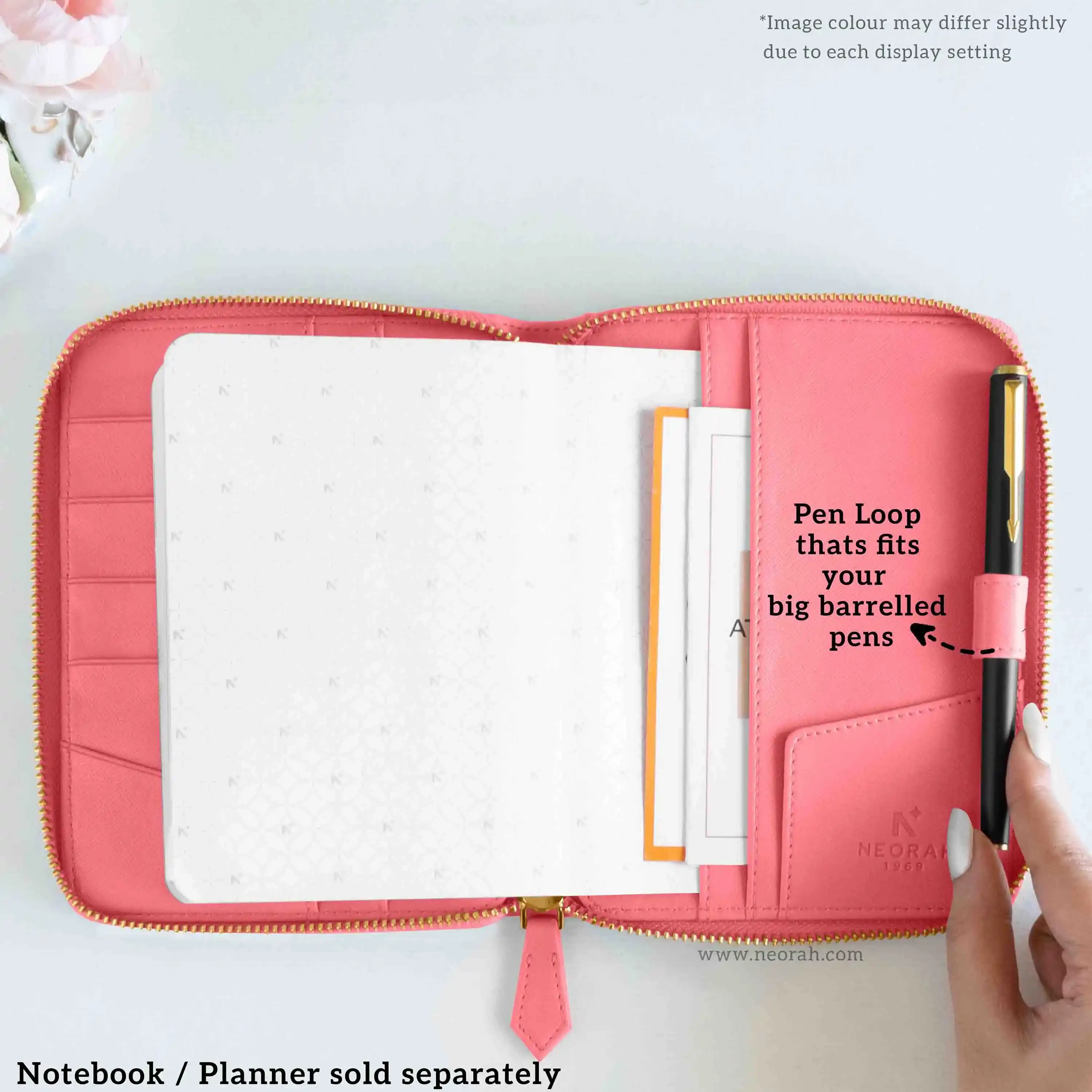 A6 - REFILLABLE QUILTED ORGANISER SLEEVE - ZIP - Image 131