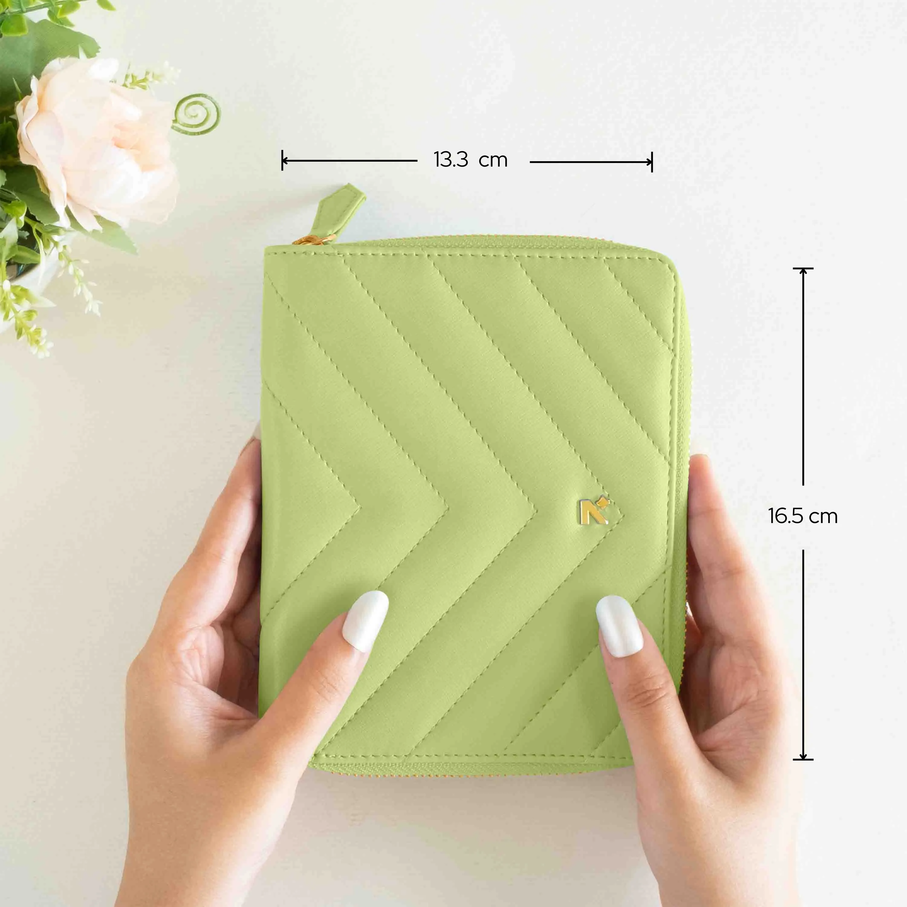 A6 - REFILLABLE QUILTED ORGANISER SLEEVE - ZIP - Image 14