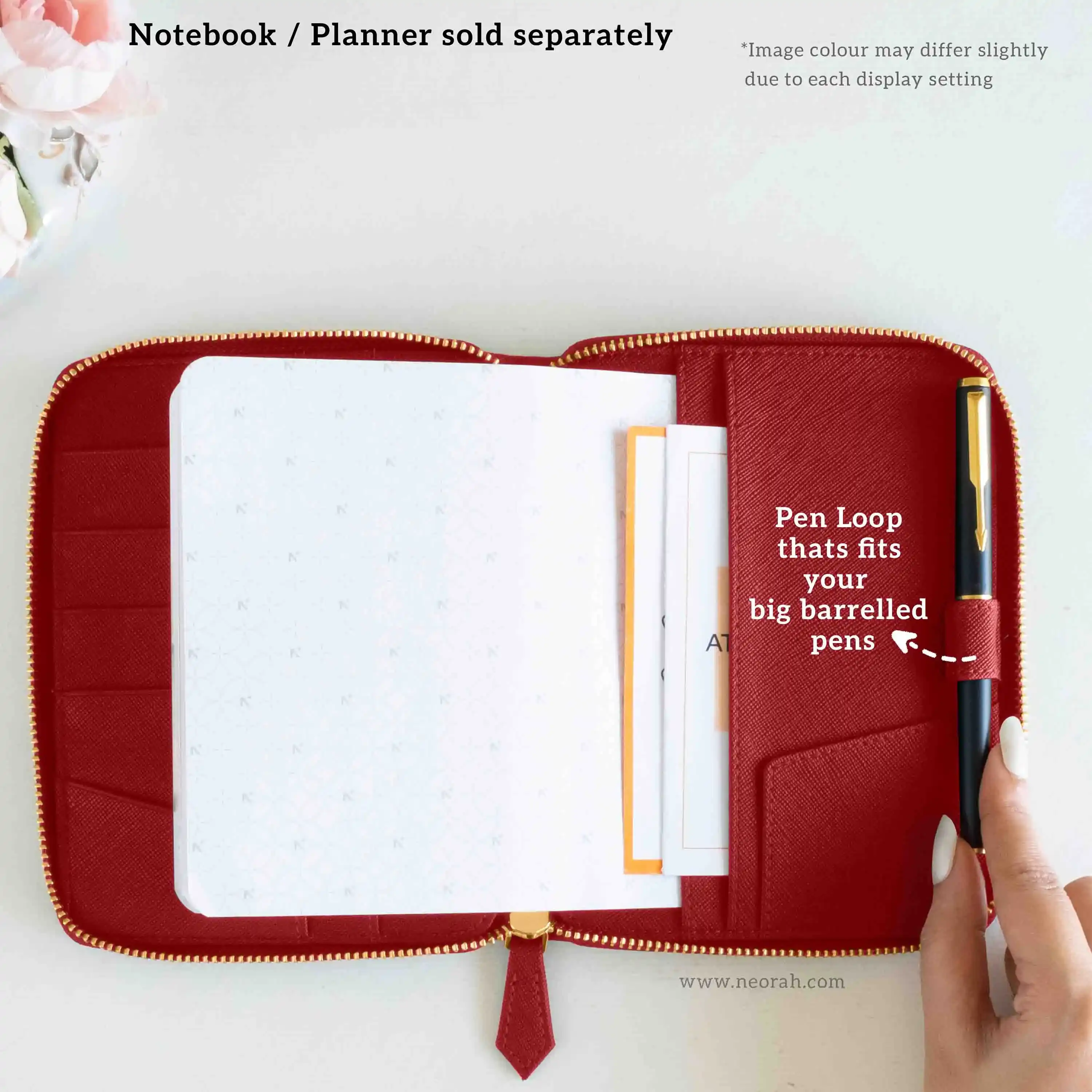 A6 - REFILLABLE QUILTED ORGANISER SLEEVE - ZIP - Image 149