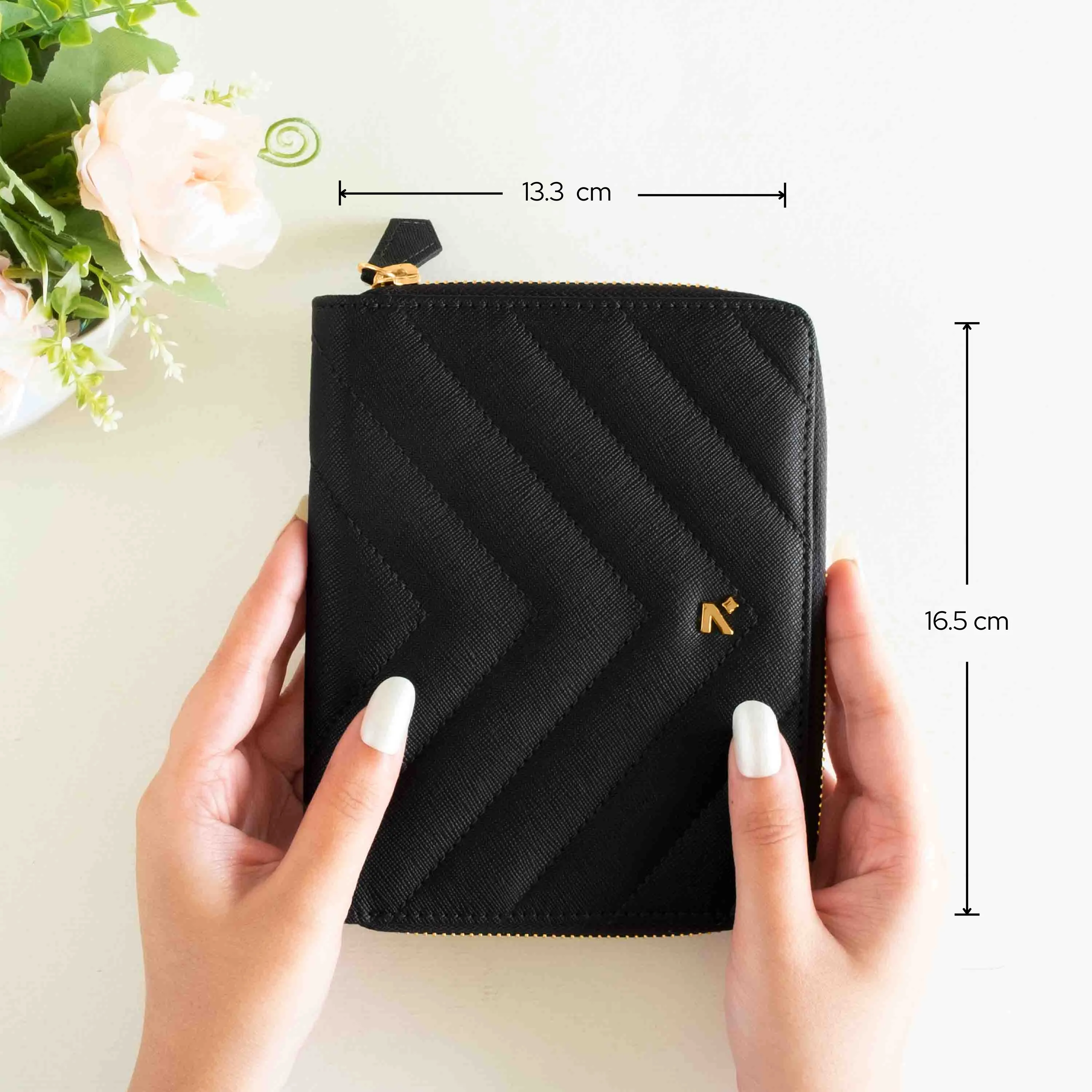 A6 - REFILLABLE QUILTED ORGANISER SLEEVE - ZIP - Image 41