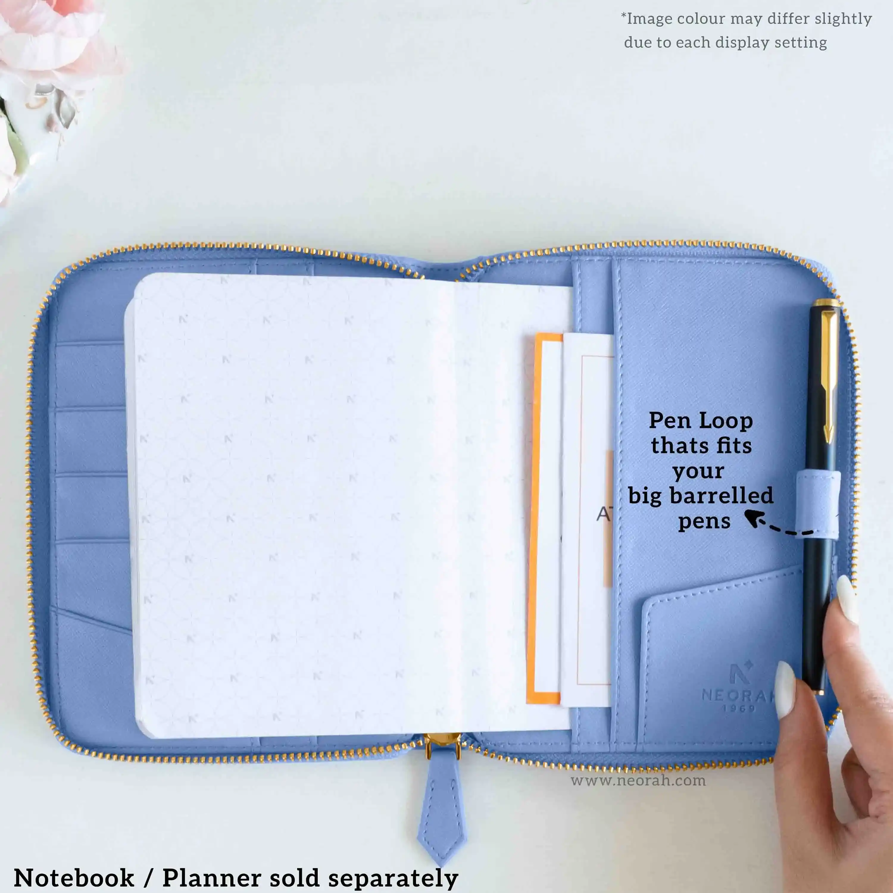 A6 - REFILLABLE QUILTED ORGANISER SLEEVE - ZIP - Image 74