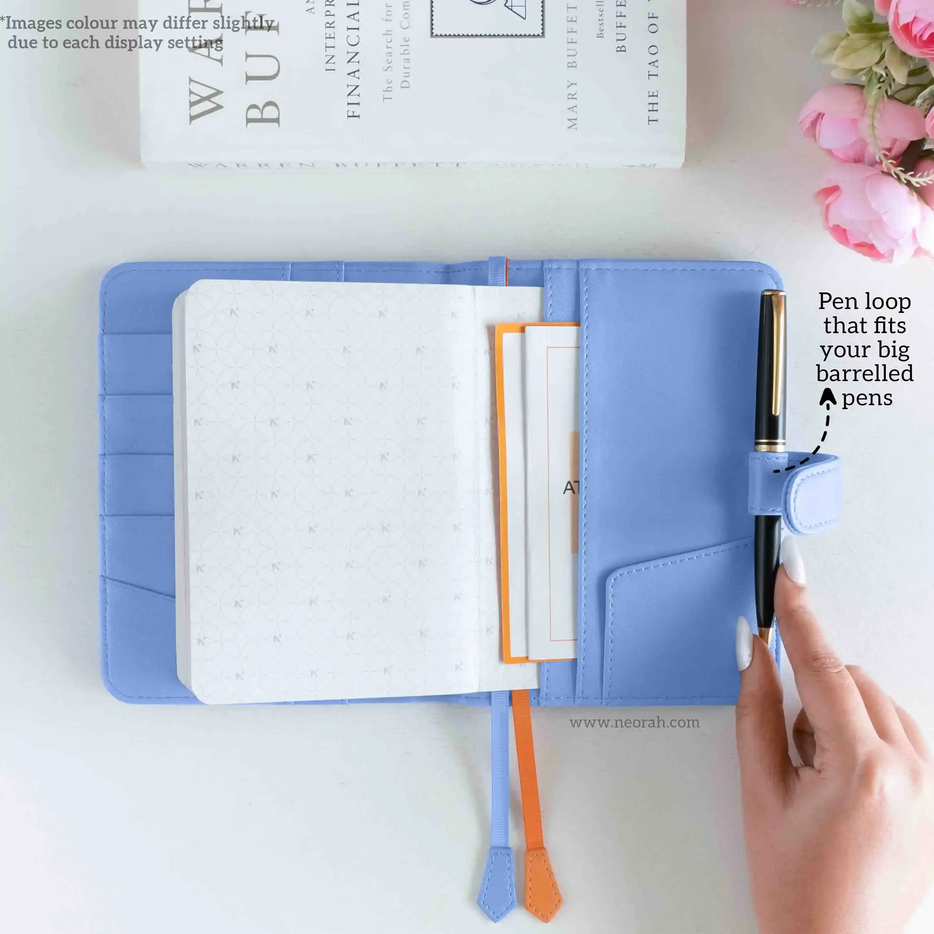 A6 - REFILLABLE ORGANISER SLEEVE - SNAP BUTTON - Image 100