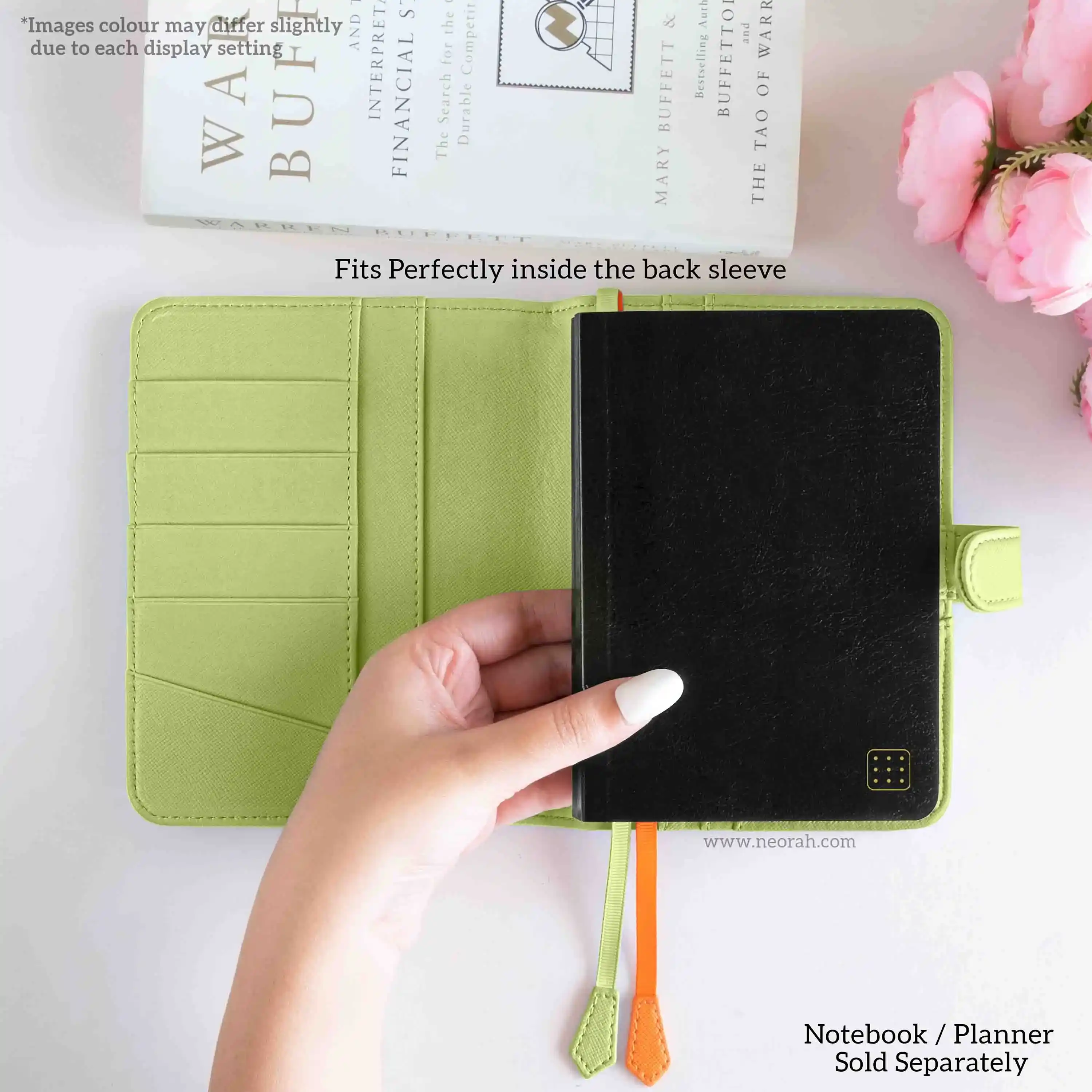 A6 - REFILLABLE ORGANISER SLEEVE - SNAP BUTTON - Image 104