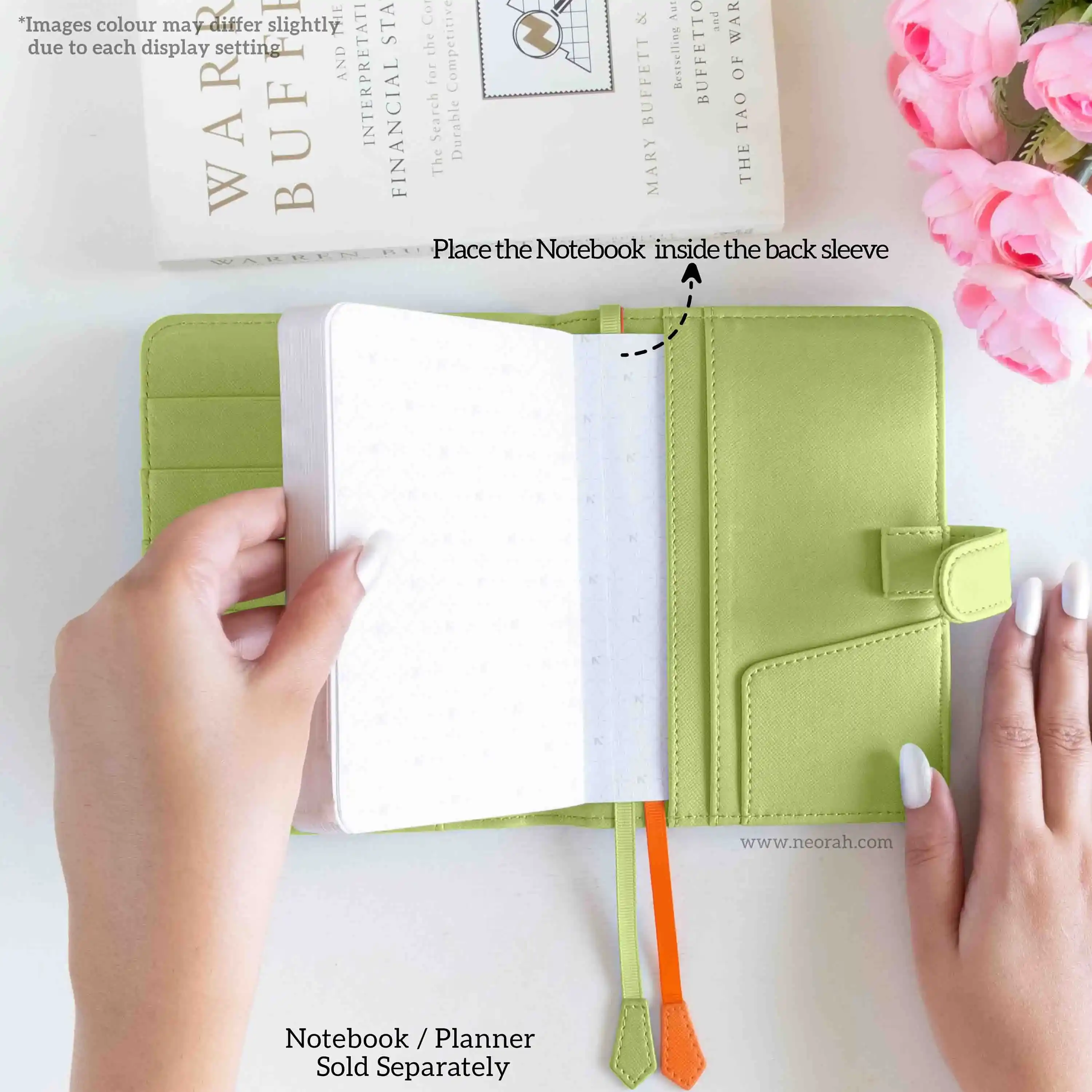 A6 - REFILLABLE ORGANISER SLEEVE - SNAP BUTTON - Image 106