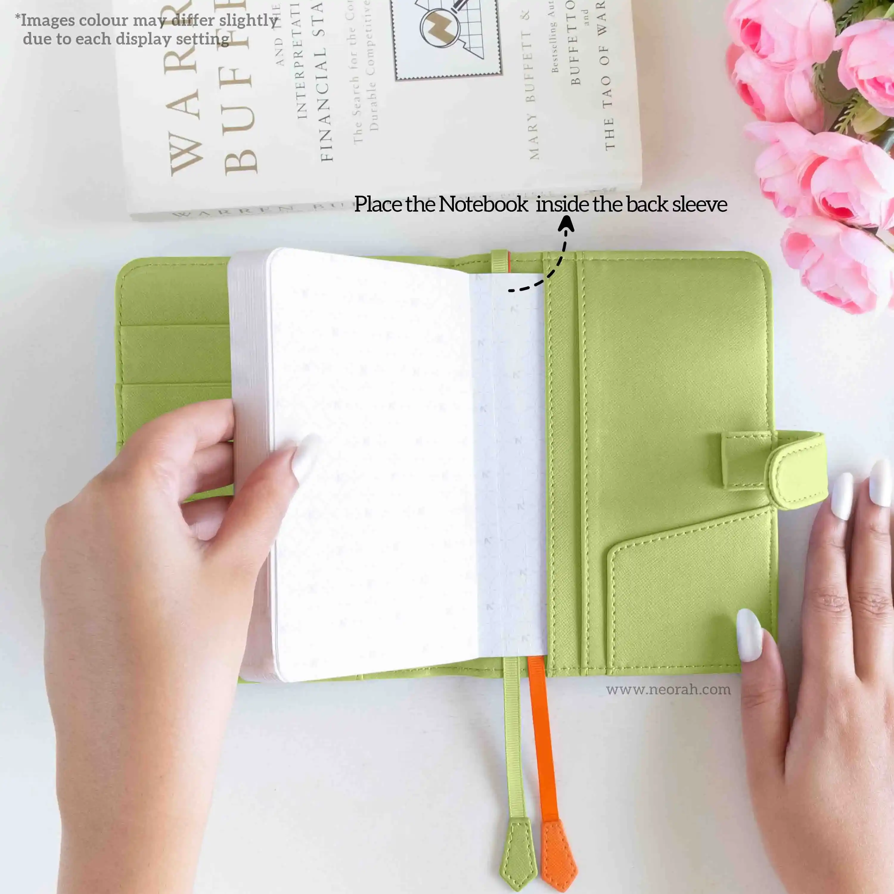 A6 - REFILLABLE ORGANISER SLEEVE - SNAP BUTTON - Image 111