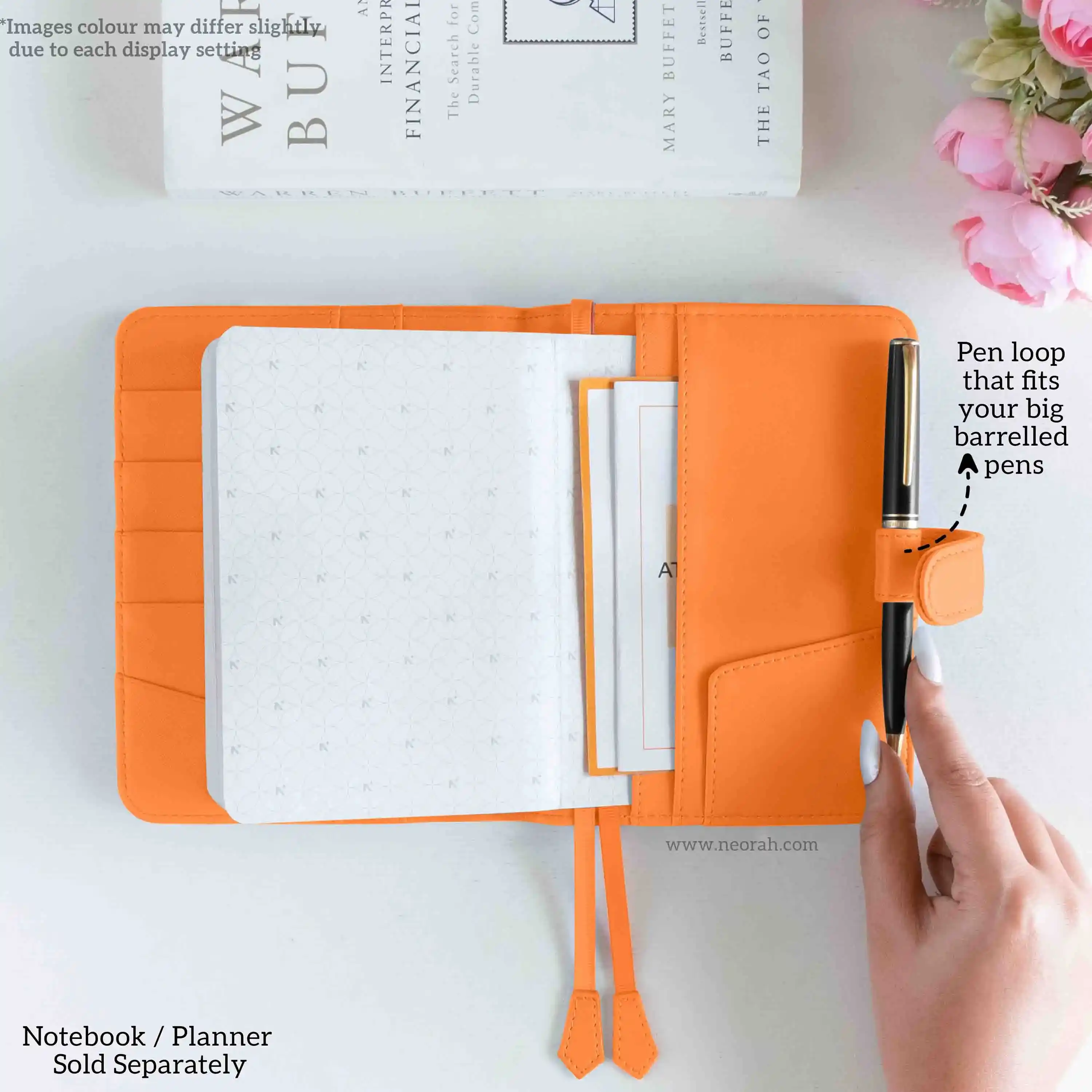 A6 - REFILLABLE ORGANISER SLEEVE - SNAP BUTTON - Image 122