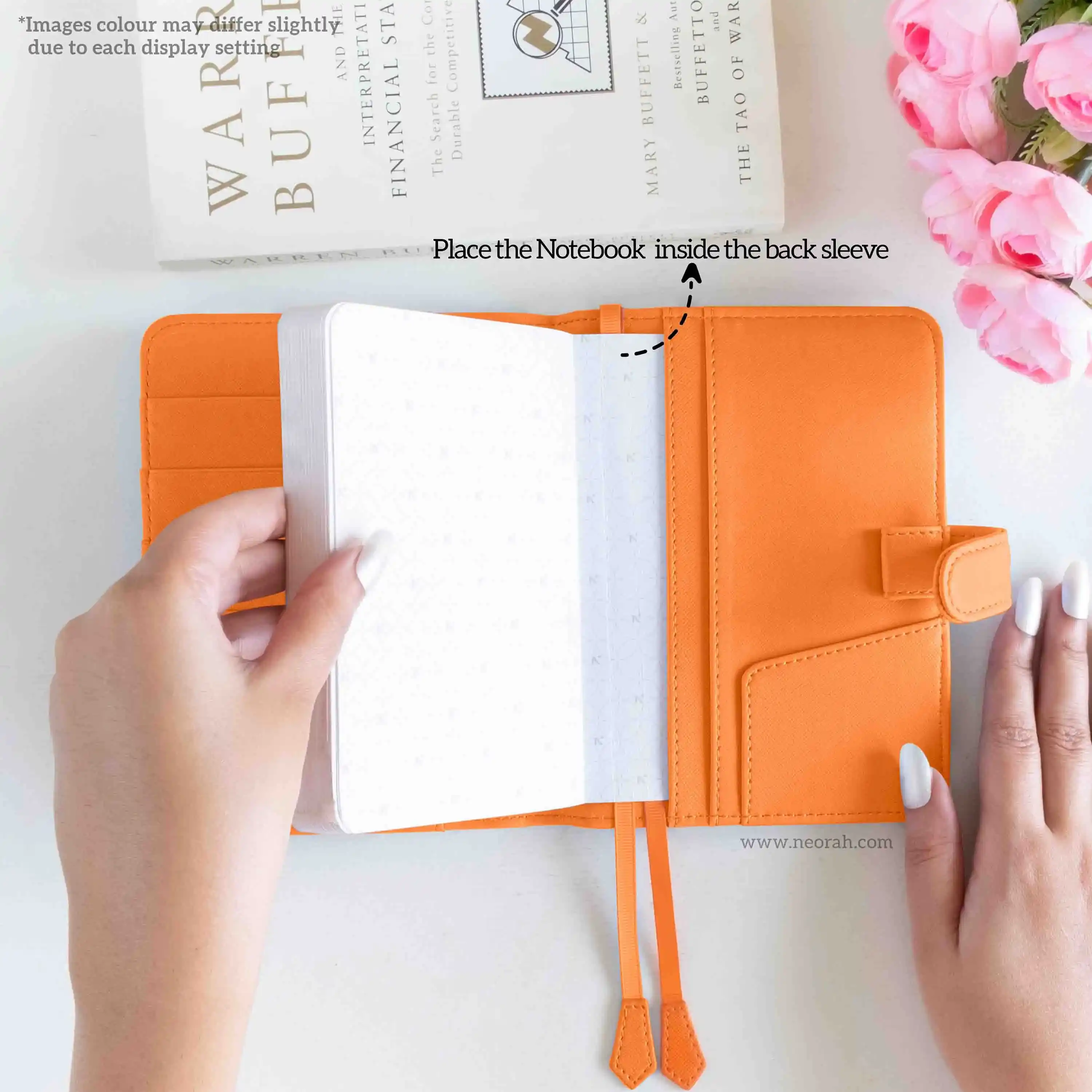A6 - REFILLABLE ORGANISER SLEEVE - SNAP BUTTON - Image 125