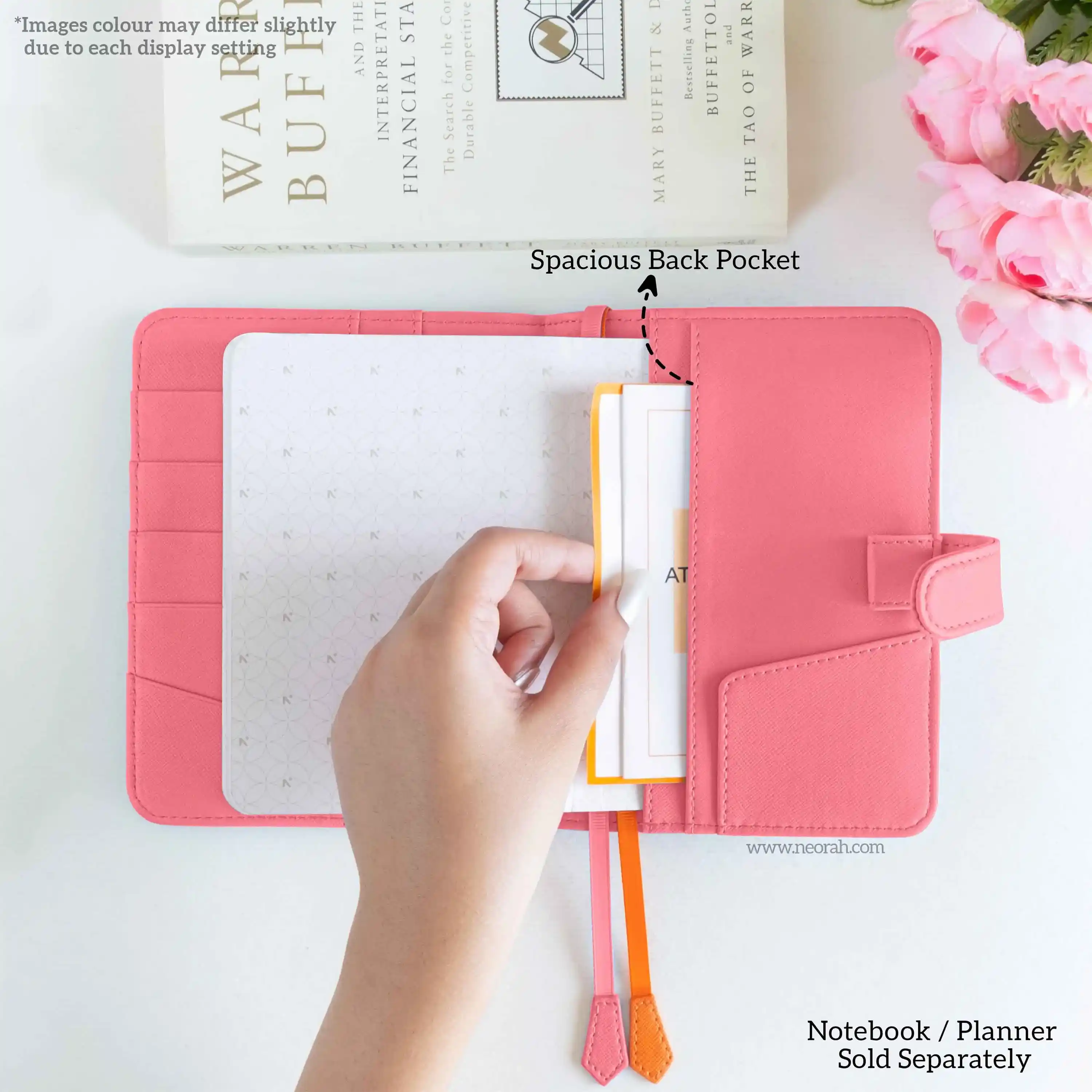 A6 - REFILLABLE ORGANISER SLEEVE - SNAP BUTTON - Image 134