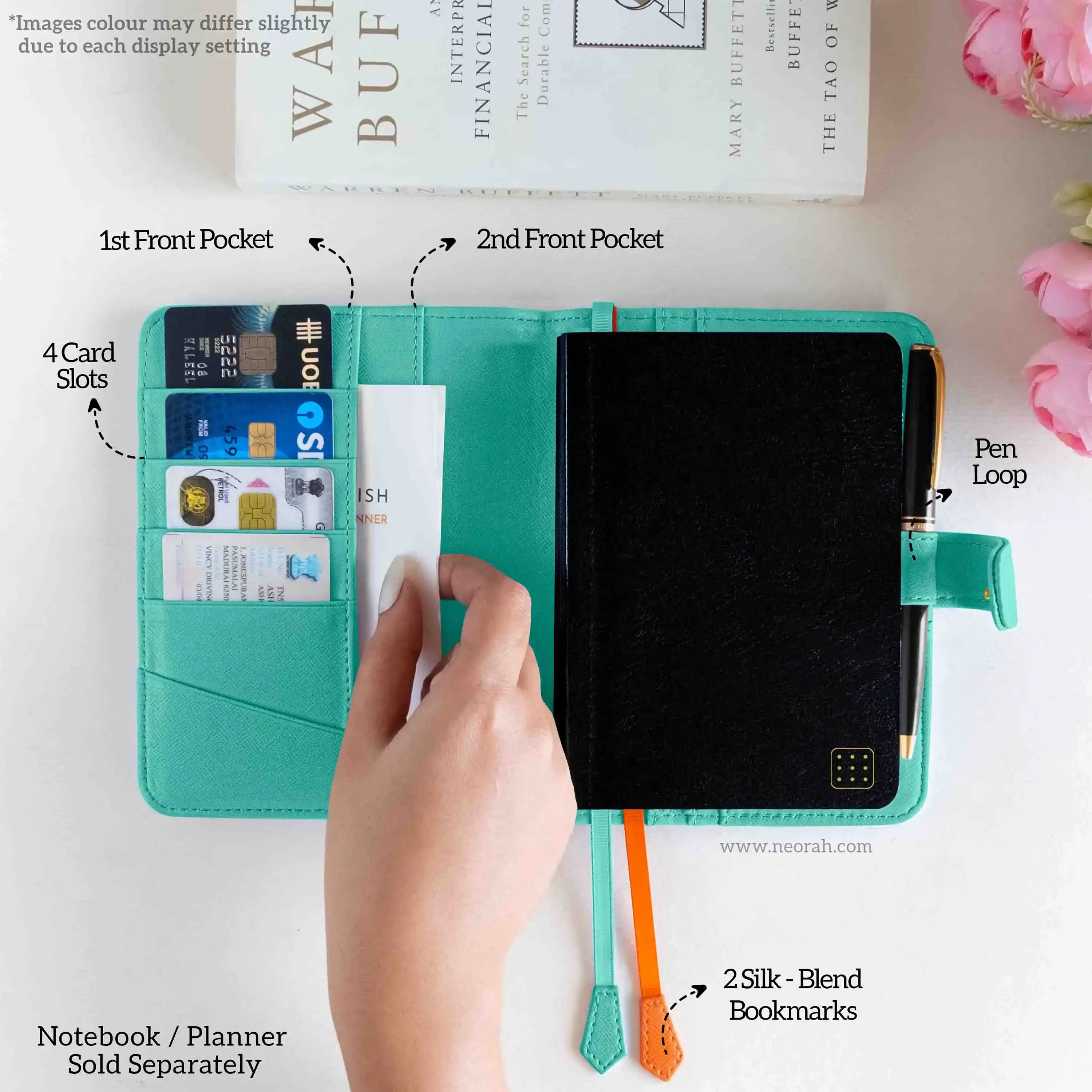 A6 - REFILLABLE ORGANISER SLEEVE - SNAP BUTTON - Image 147