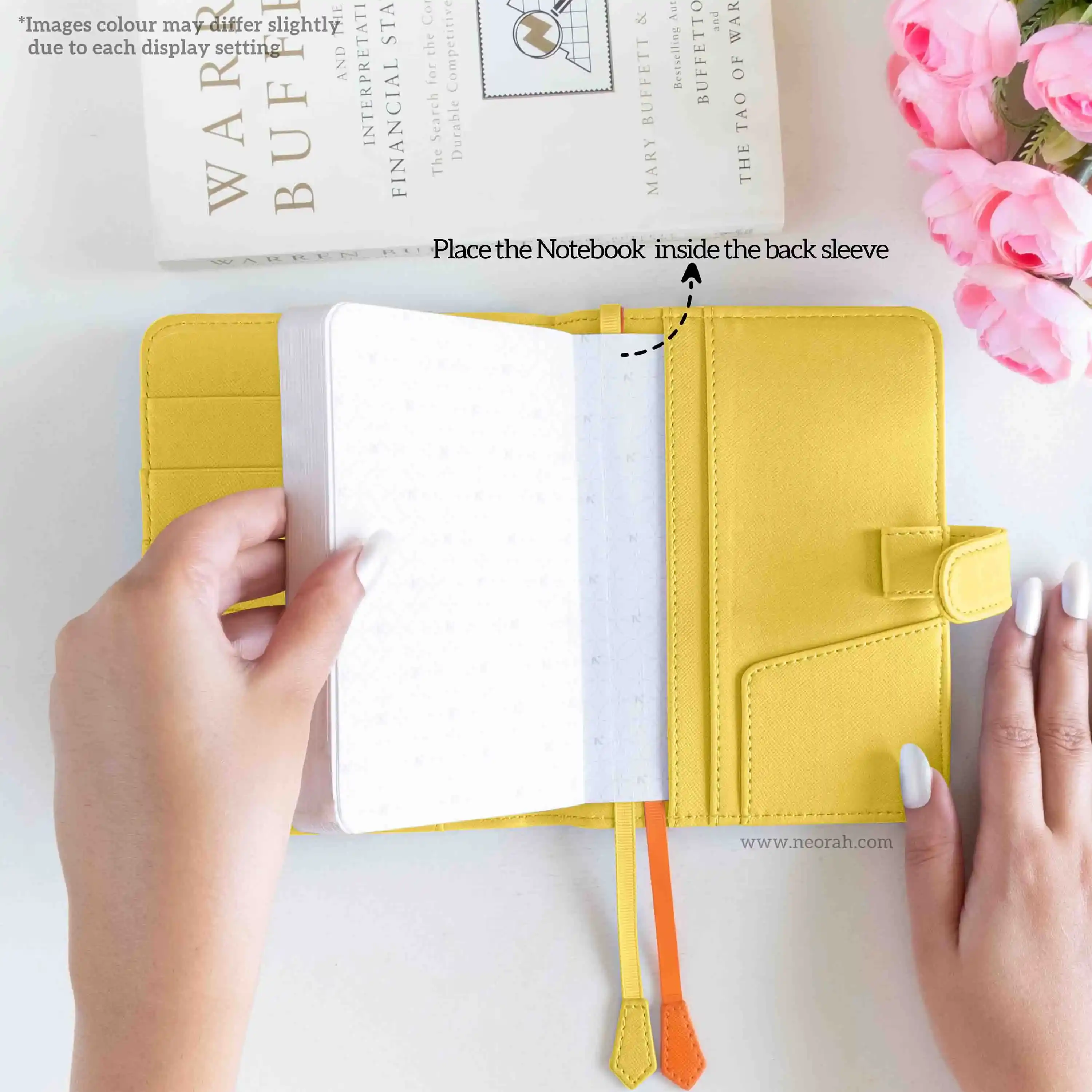 A6 - REFILLABLE ORGANISER SLEEVE - SNAP BUTTON - Image 165