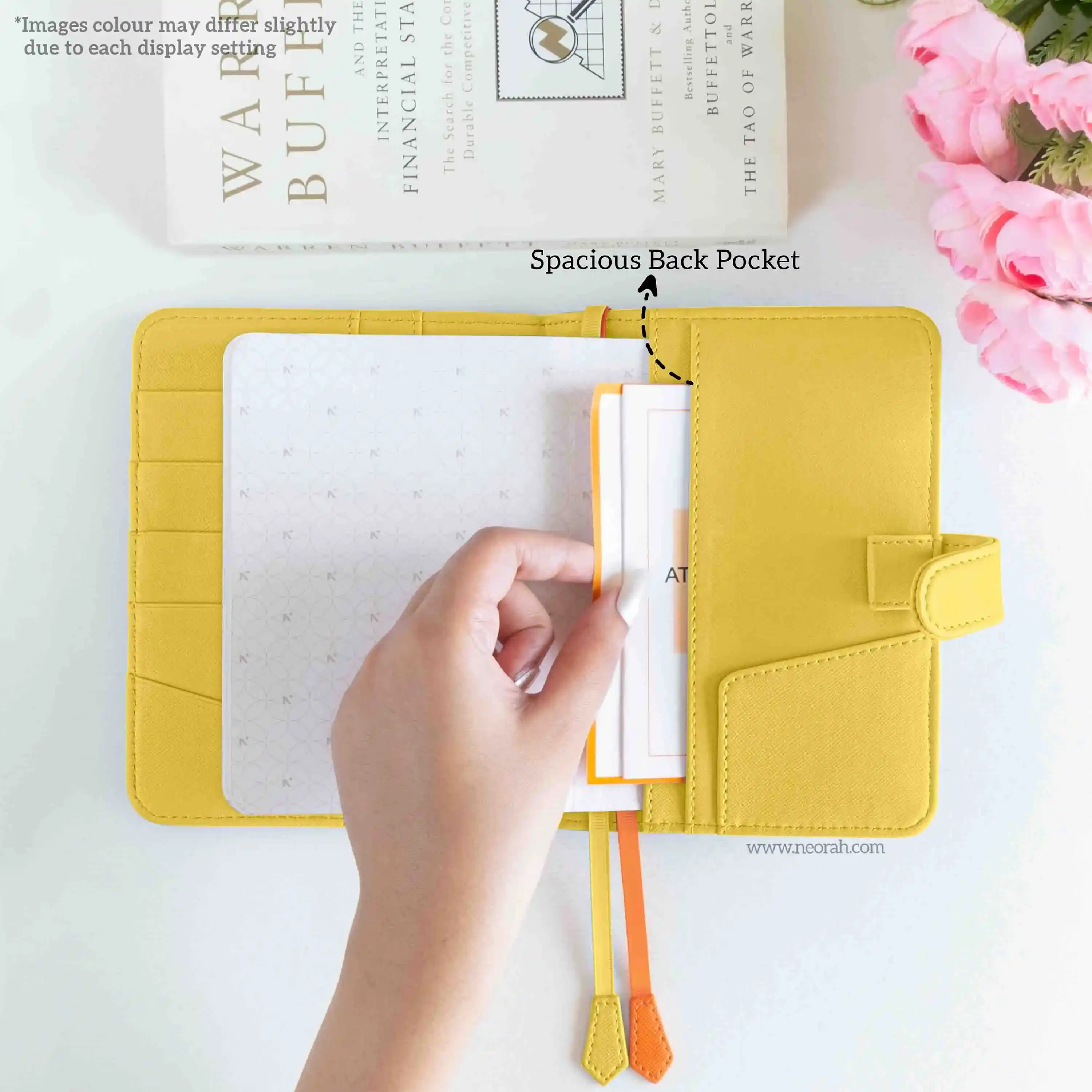 A6 - REFILLABLE ORGANISER SLEEVE - SNAP BUTTON - Image 167
